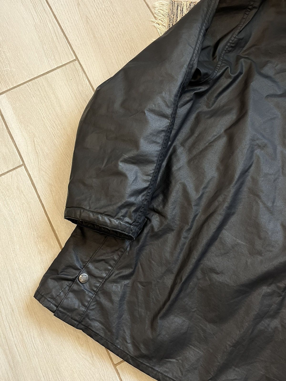 Barbour Vintage Barbour Waxed style Raincoat Jacket casuals luxury Size US XL / EU 56 / 4 - 13 Thumbnail