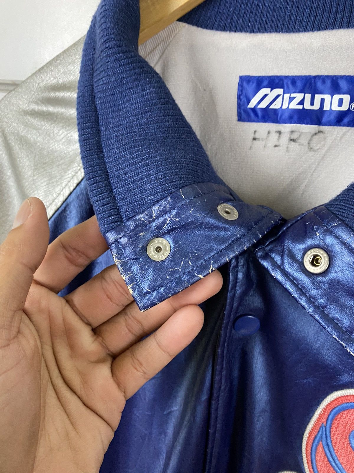 Mizuno × Vintage Vintage Mizuno Bomber Jacket Size US L / EU 52-54 / 3 - 9 Thumbnail