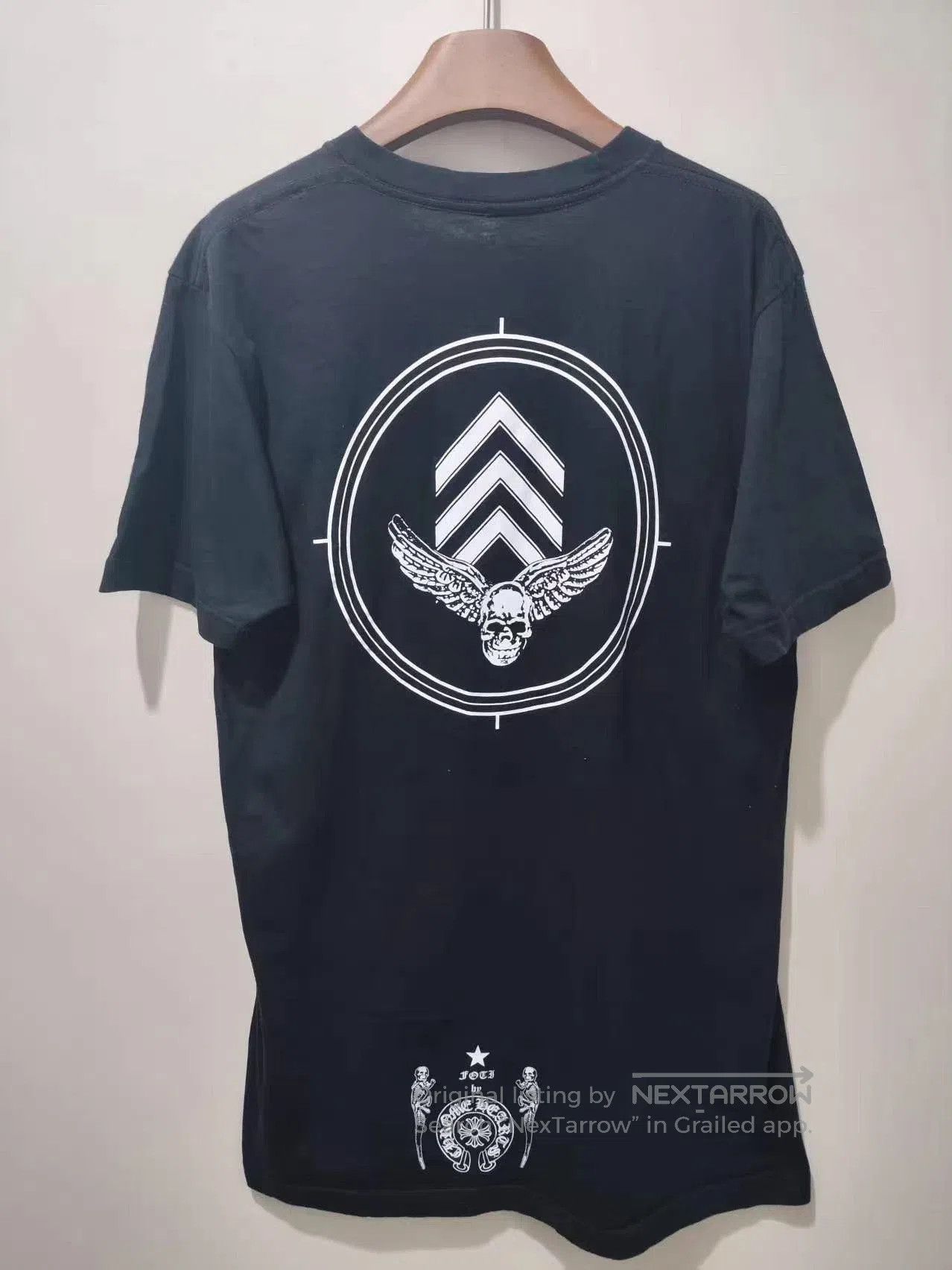 Chrome Hearts Black Short Sleeve Graphic T-Shirt Size L. Size US L / EU 52-54 / 3 - 2 Thumbnail