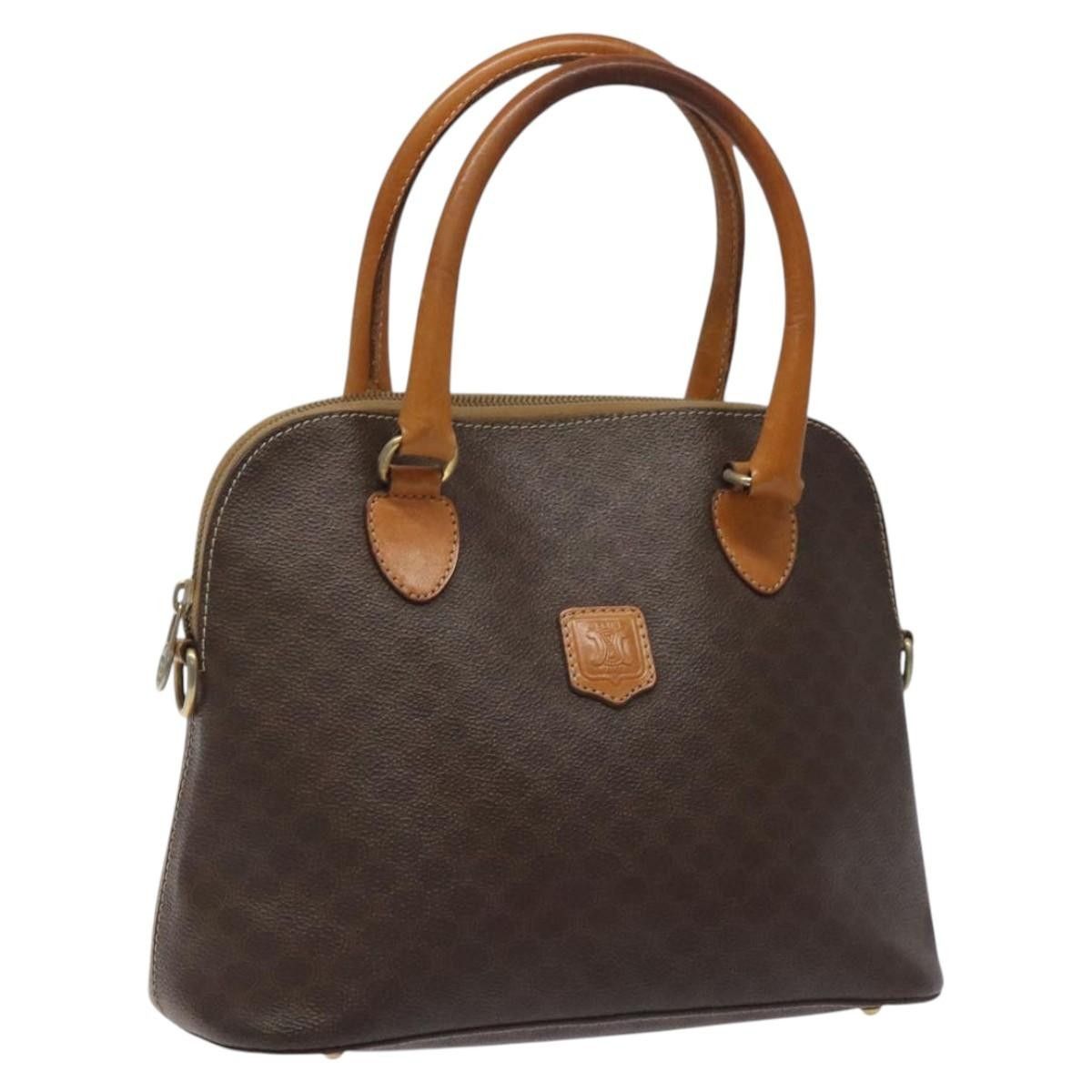 Celine Celine Vintage Macadam Handbag Canvas Size ONE SIZE - 1 Thumbnail