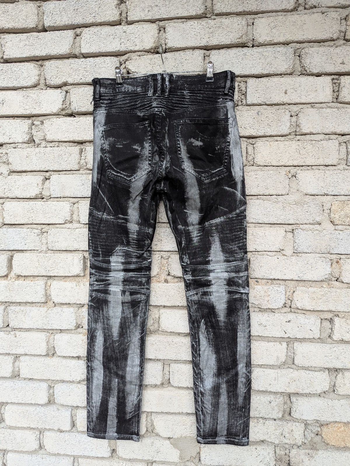 Vintage Y2K Pants Biker Straight Ripped Jeans Men’s Size US 31 - 2 Thumbnail