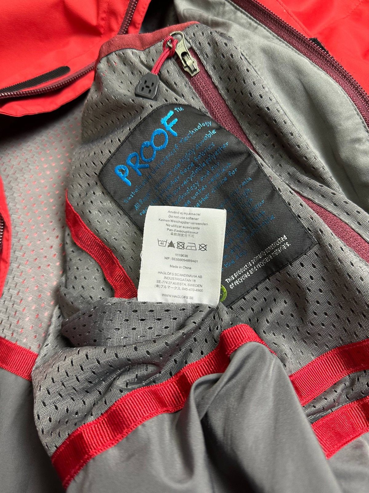 Haglofs Haglofs Waterproof Shell Outdoor Jacket Mens M Size US M / EU 48-50 / 2 - 11 Thumbnail