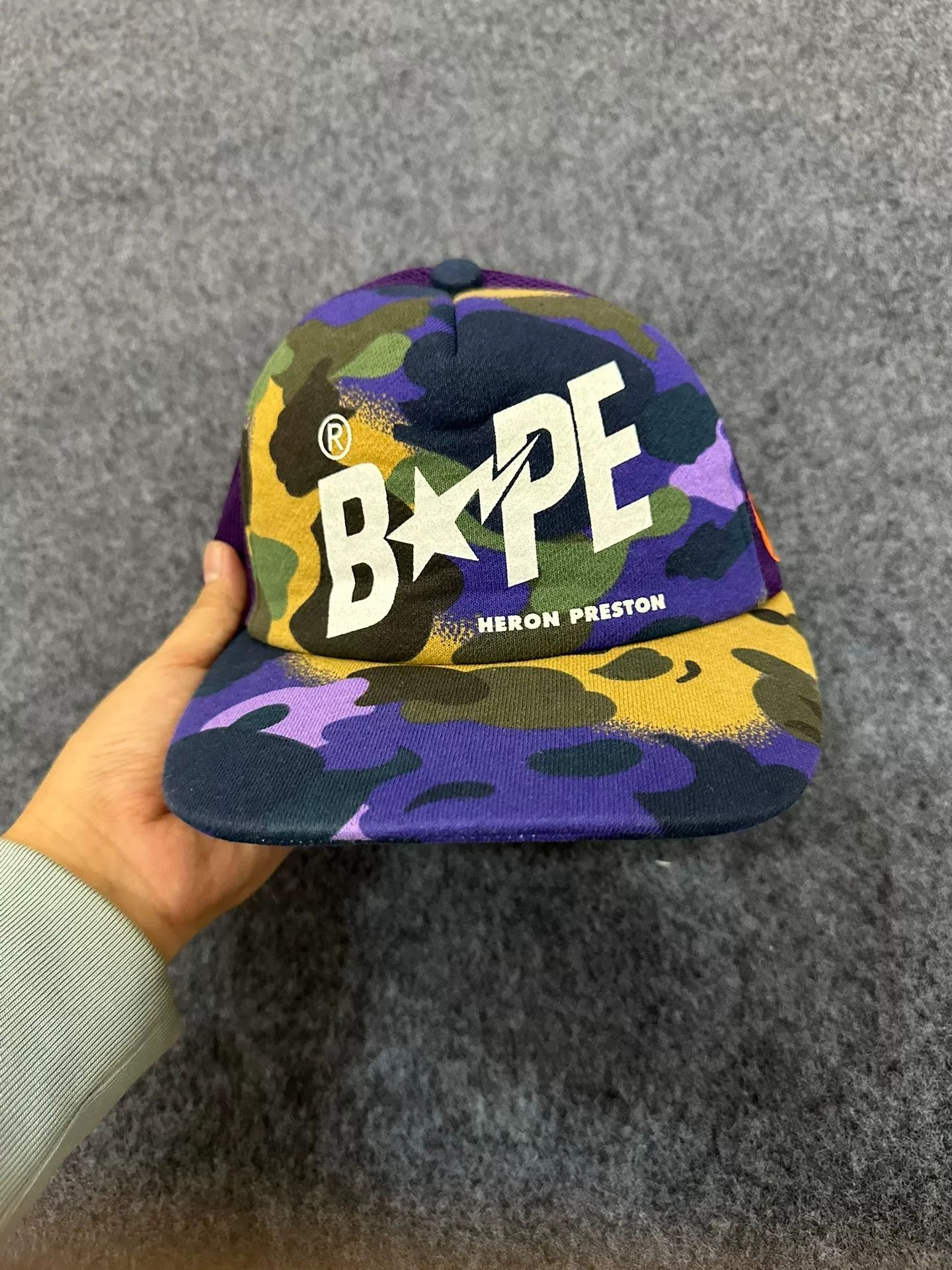 Bape Bape Hp Multi Shark Cap Designer Size US M / EU 48-50 / 2 - 1 Thumbnail