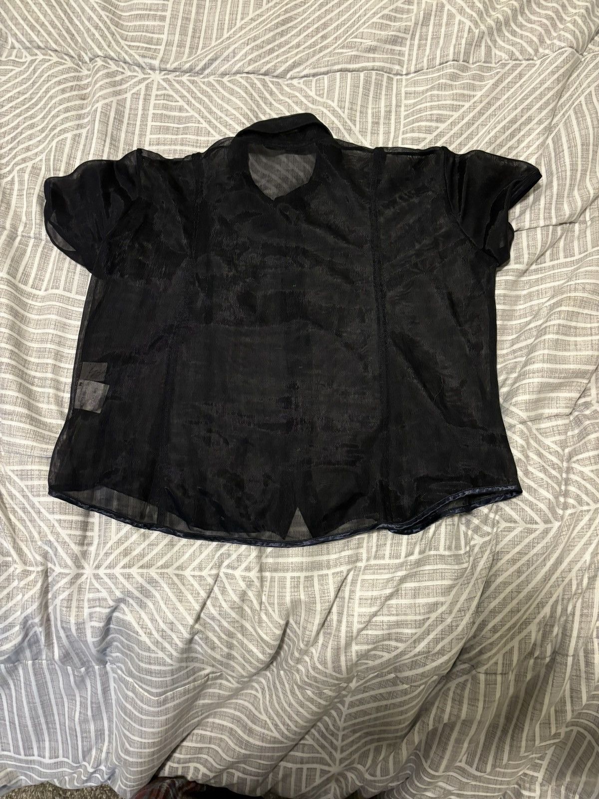 Japanese Brand × Limi Feu × Yohji Yamamoto Yohji Yamamoto ss ‘97 mesh top Size M / US 6-8 / IT 42-44 - 7 Thumbnail