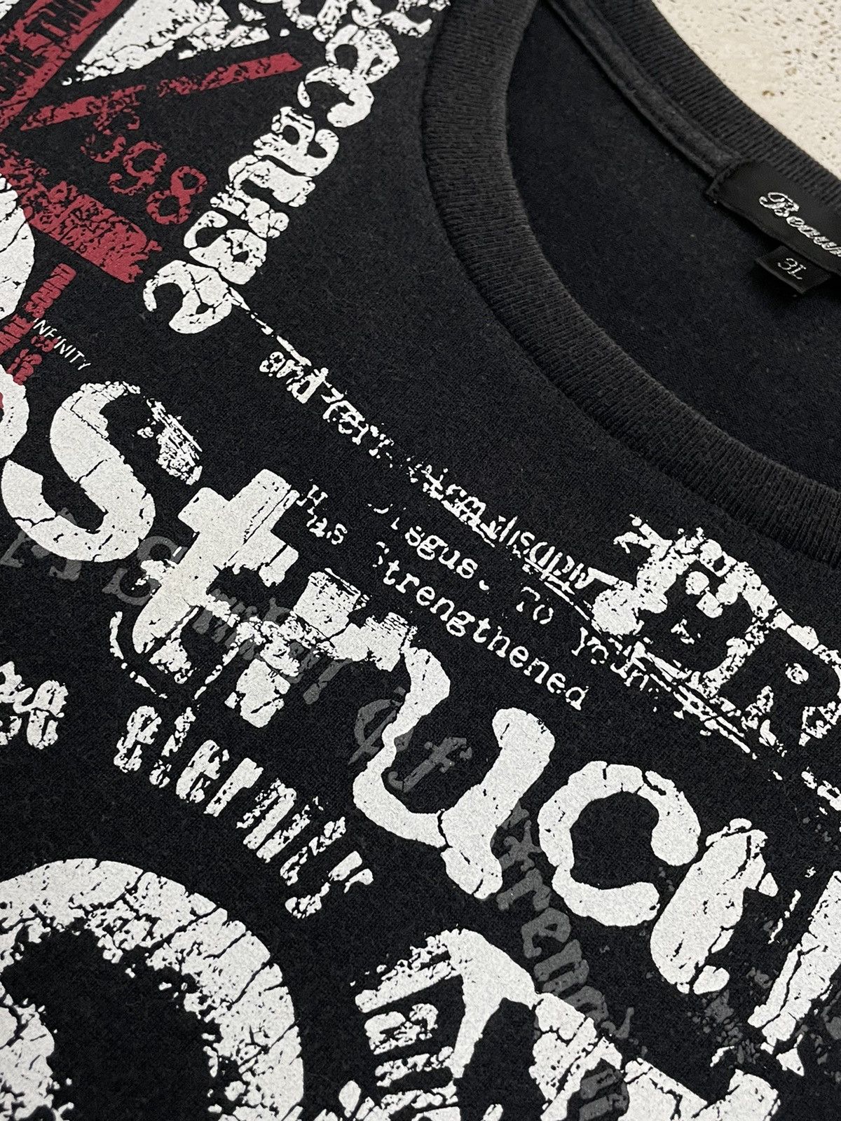 Japanese Brand Beaumere London Seditionaries Punk Casual Underground Lads Size US XXL / EU 58 / 5 - 10 Thumbnail