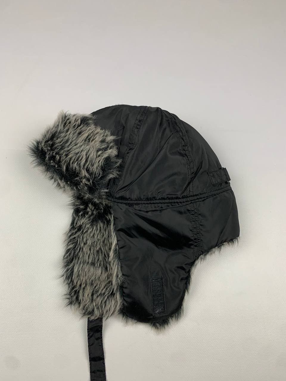 Vintage Ushanka Mohair Fuzzy Fur Hat Vintage Style Size ONE SIZE - 5 Thumbnail
