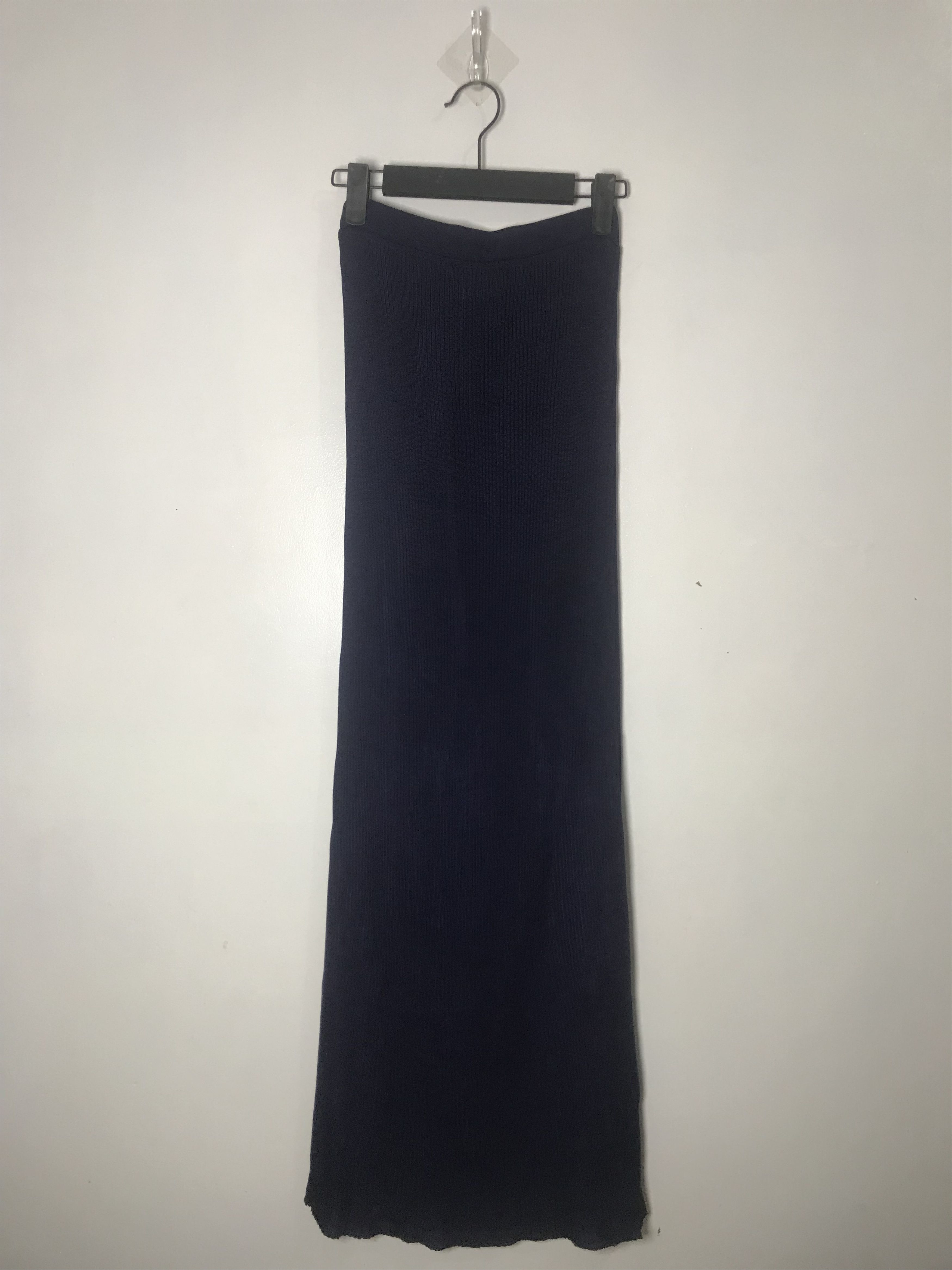 Chanel Chanel Knitted Maxi Skirt Size 22" - 6 Thumbnail