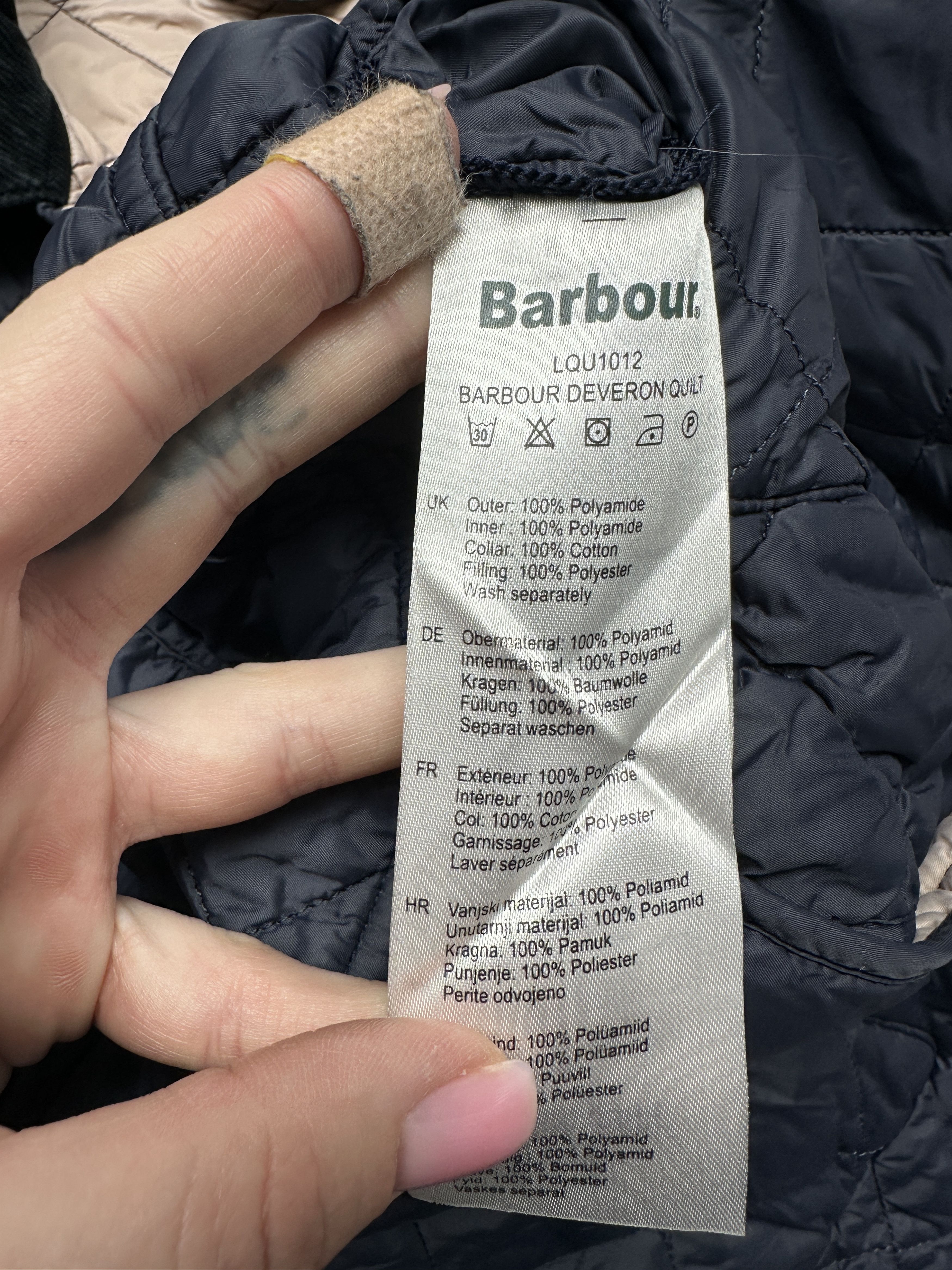Barbour Barbour Womens Deveron Quilted Jacket Size M / US 6-8 / IT 42-44 - 5 Thumbnail