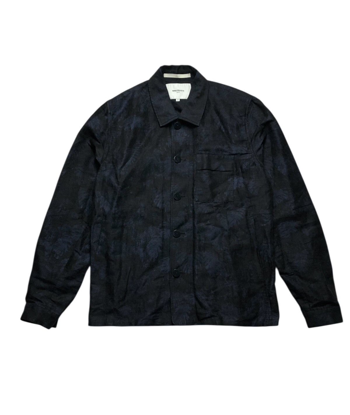 Norse Projects Norse Project Kyle Indigo Resort Overshirt Size US M / EU 48-50 / 2 - 1 Thumbnail