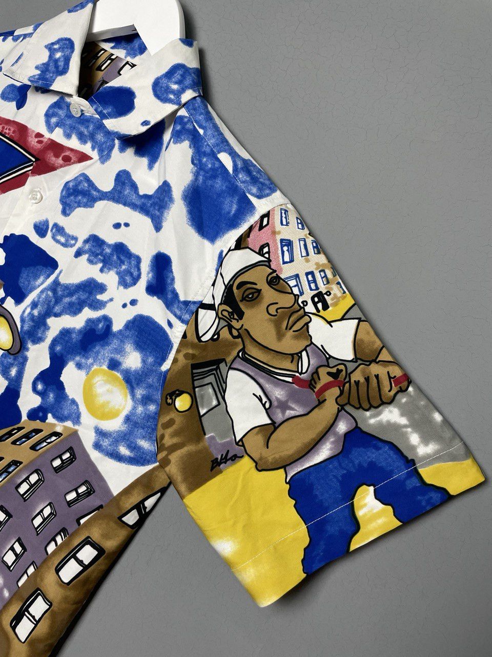 Japanese Brand Crazy Vintage Shirt Archival Clothing Size US L / EU 52-54 / 3 - 4 Thumbnail