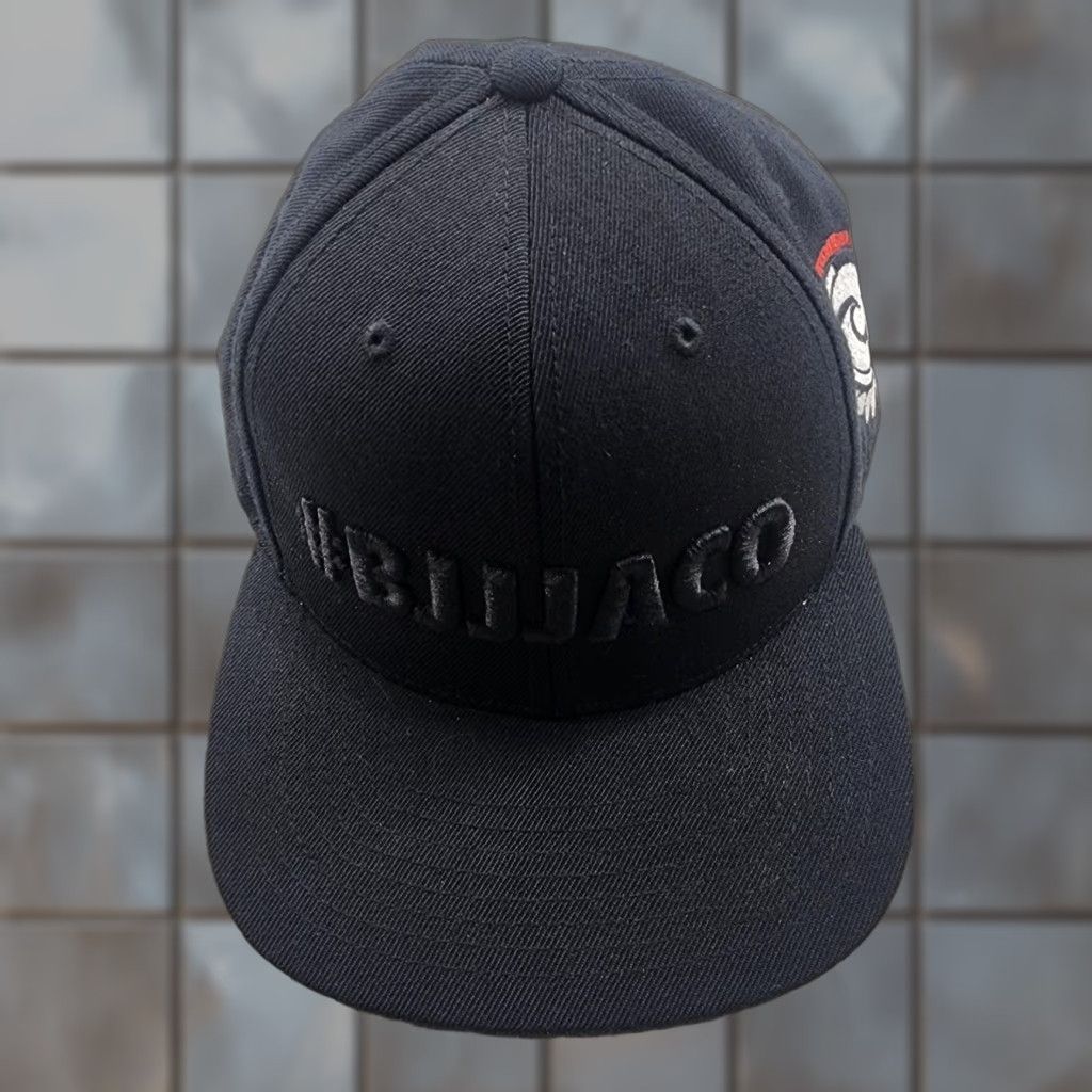 Vintage BJJACO Hat Cap Snap Back Black Embroidered Brazilian Jiu Jitsu Mens Martial Arts Hat Snapback BJJACO Mens Black Embroidered Brazilian Jiu Jitsu Cap Size ONE SIZE - 1 Thumbnail