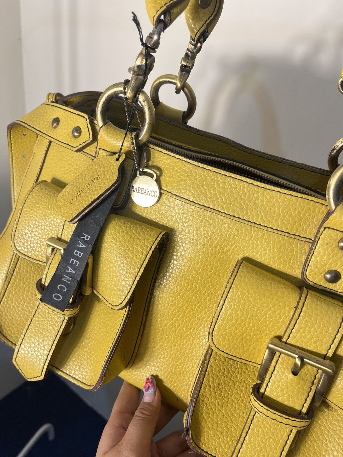 Japanese Brand Leather buckle bag Size ONE SIZE - 13 Thumbnail