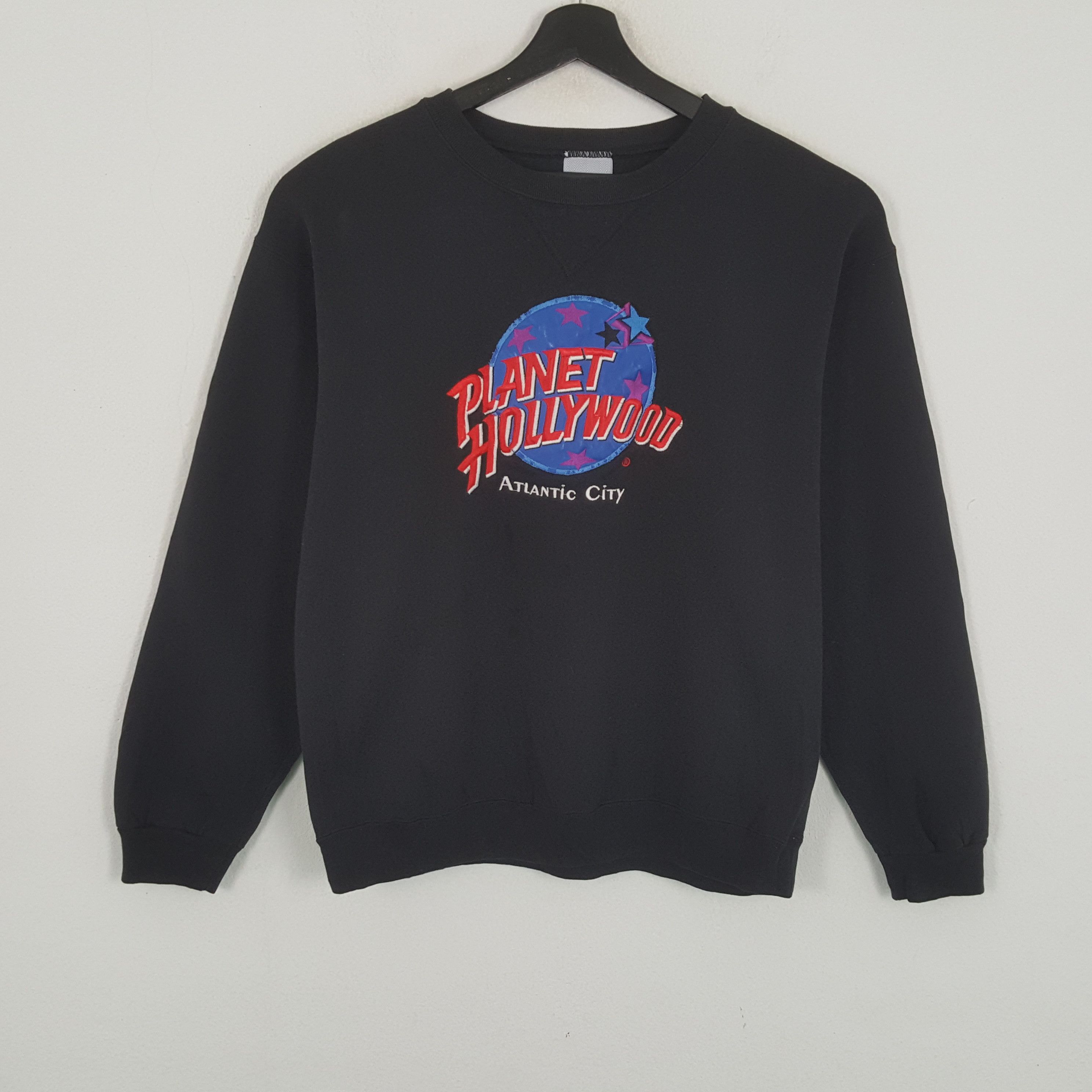 Planet Hollywood × Vintage PLANET HOLLYWOOD ATLANTIC CITY Vintage Sweatshirt Size US L / EU 52-54 / 3 - 1 Thumbnail