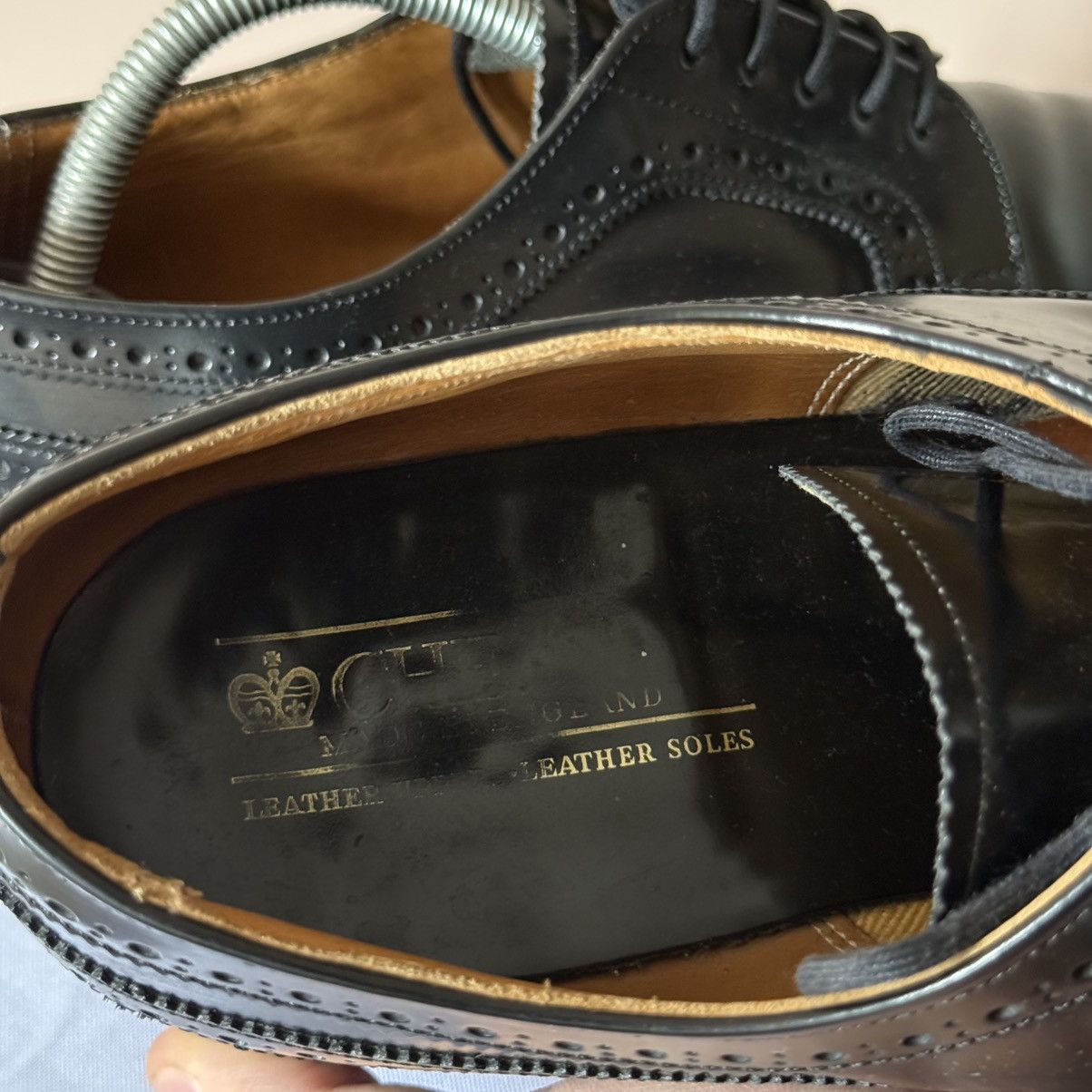 Cheaney Cheaney Broad Black Leather Casual Shoes Size US 9 / EU 42 - 14 Thumbnail