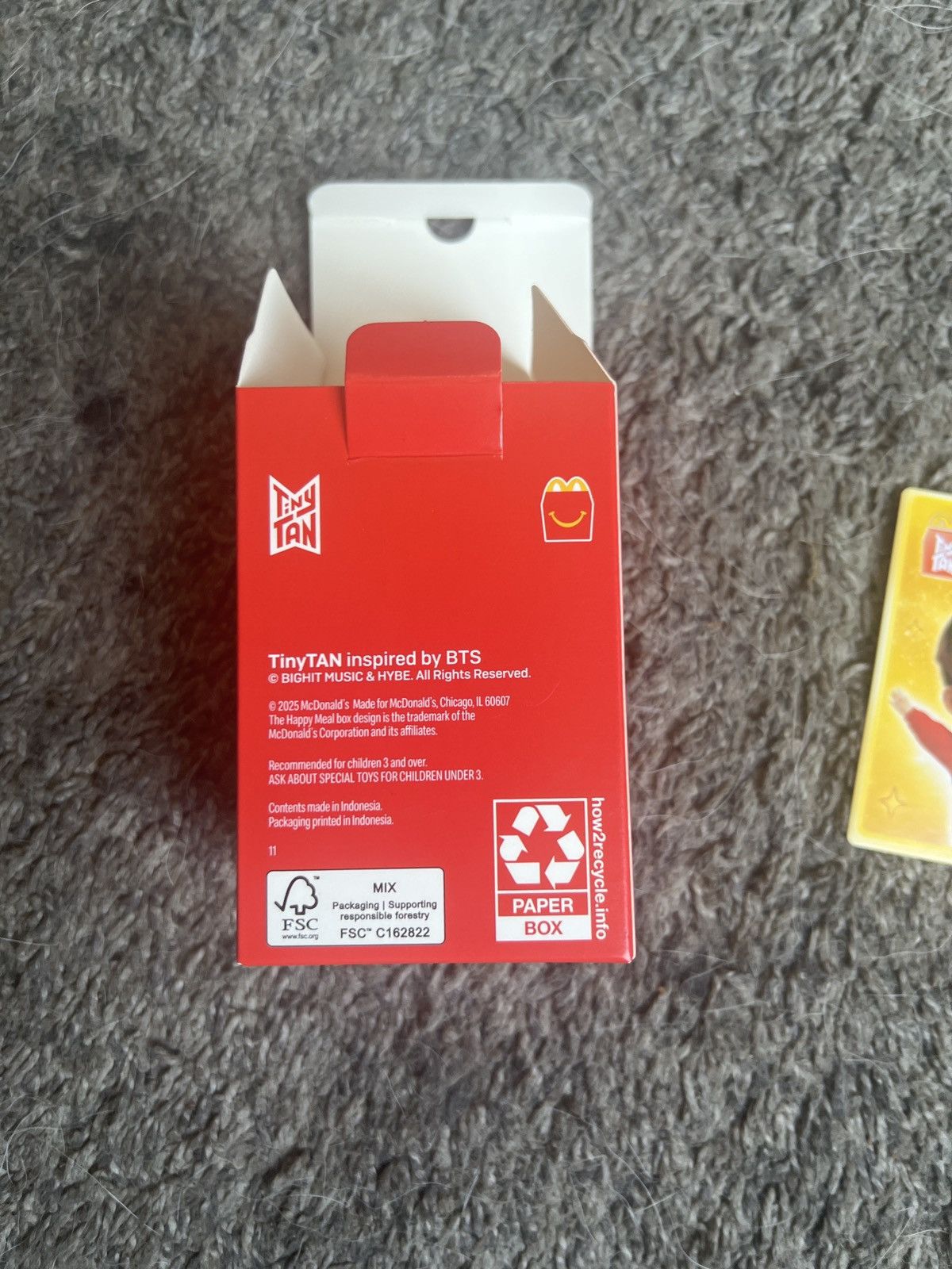 Hypebeast 2025 McDonald’s TinyTAN J-Hope Figure Size ONE SIZE - 10 Thumbnail
