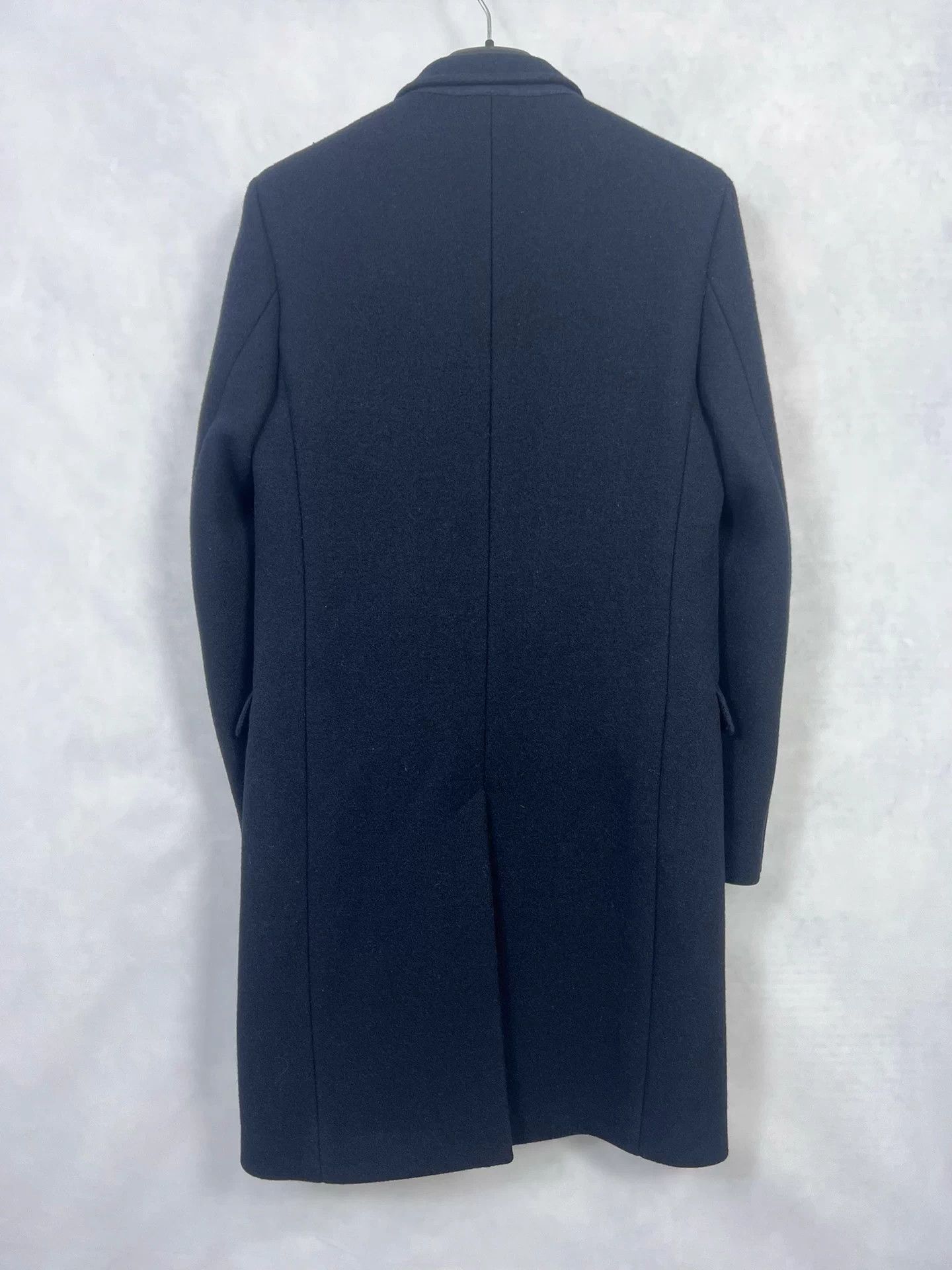 Saint Laurent Paris Saint Laurent SLP 13fw navy gold anchor buttons overcoat 48 Size US M / EU 48-50 / 2 - 2 Thumbnail