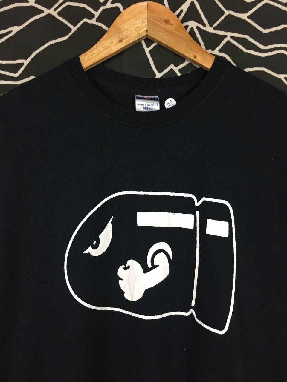 Nintendo Vtg 00s Super Mario Nintendo Bullet Bill Big Logo Promo Tee Size US M / EU 48-50 / 2 - 3 Thumbnail