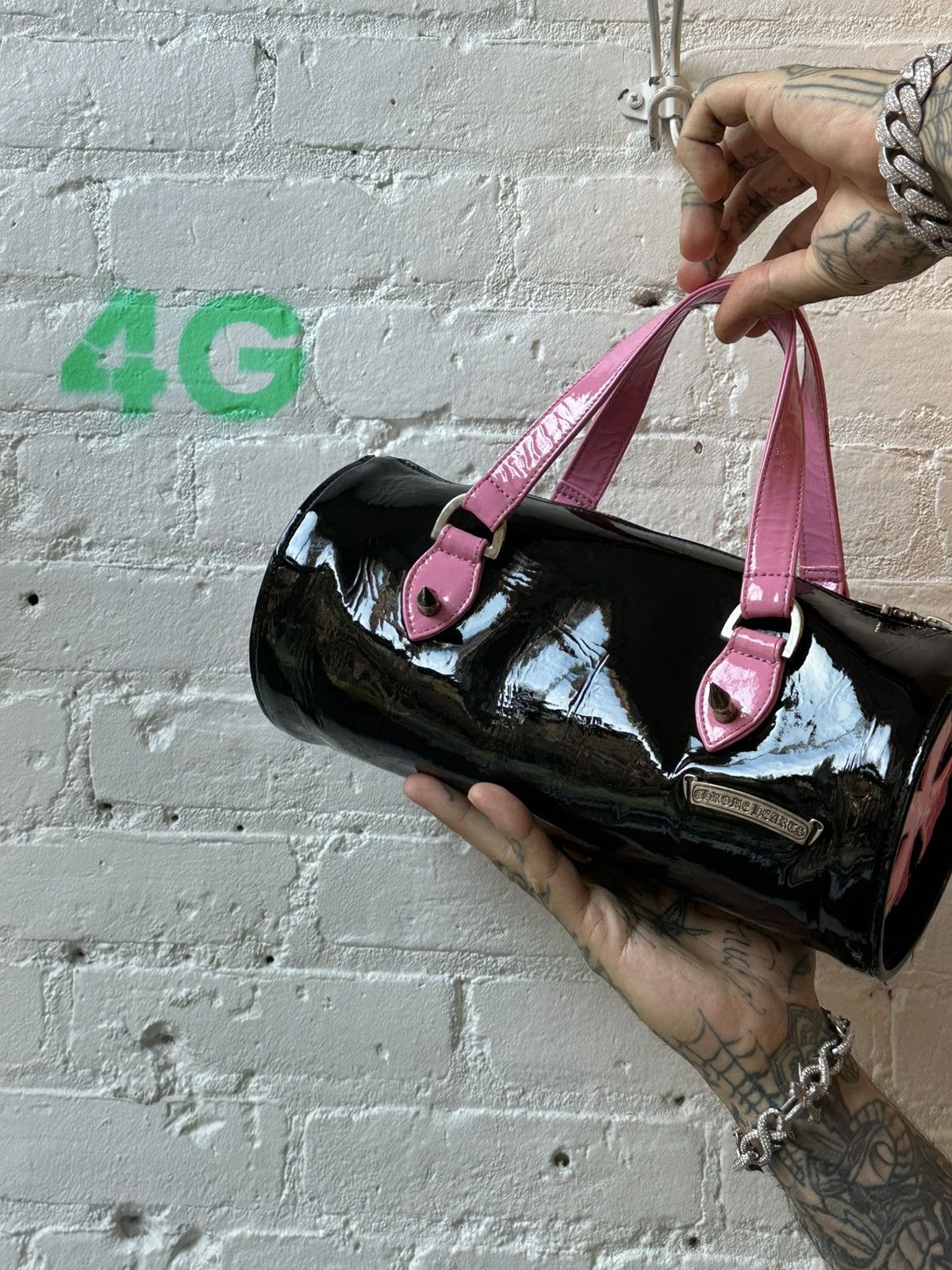 Chrome Hearts CHROME HEARTS PATTEN LEATHER PLUS BAG Size ONE SIZE - 2 Thumbnail