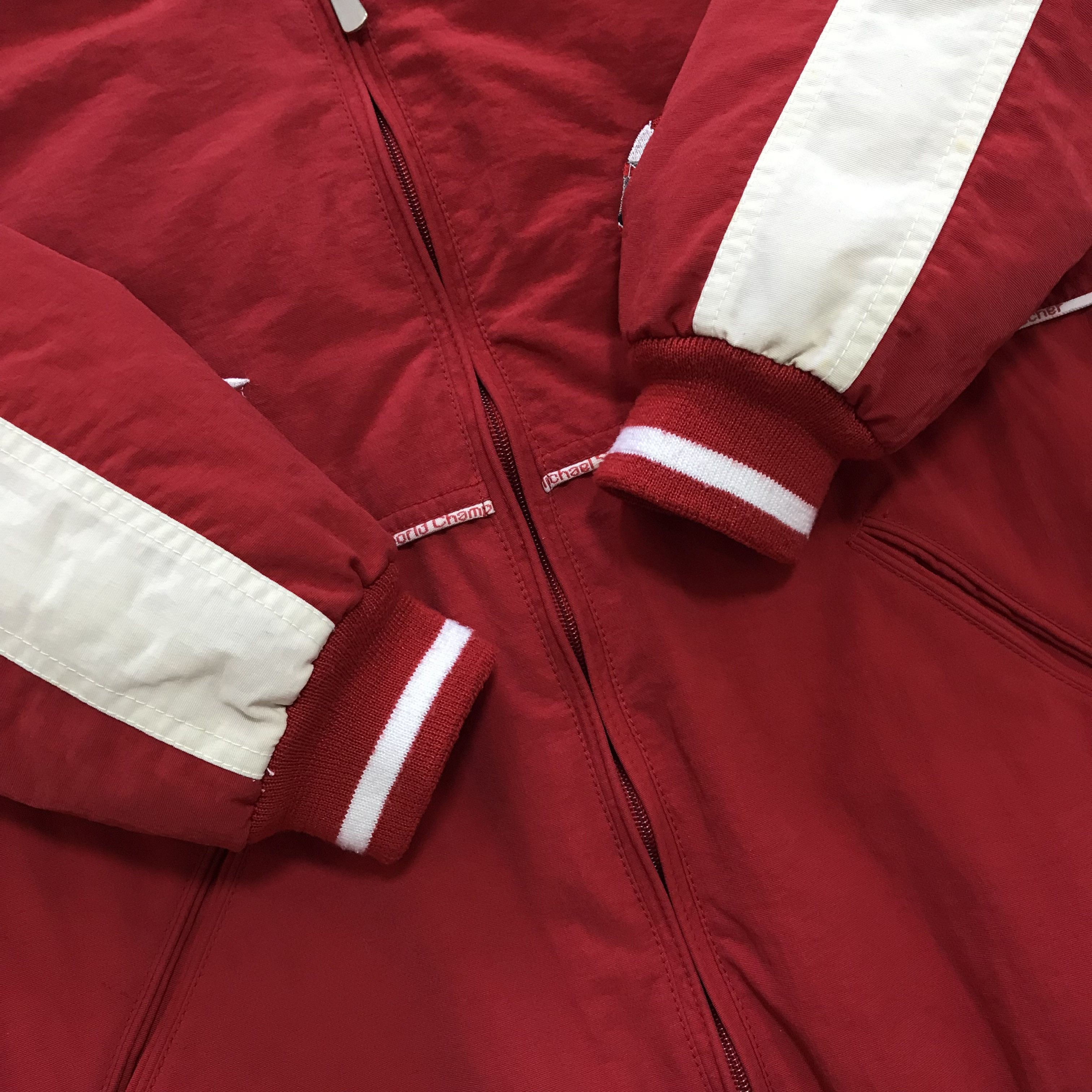 Formula 1 MICHAEL SCHUMACHER F1 Vintage Bomber Jacket 90s Rare Ferrari Size US L / EU 52-54 / 3 - 6 Thumbnail
