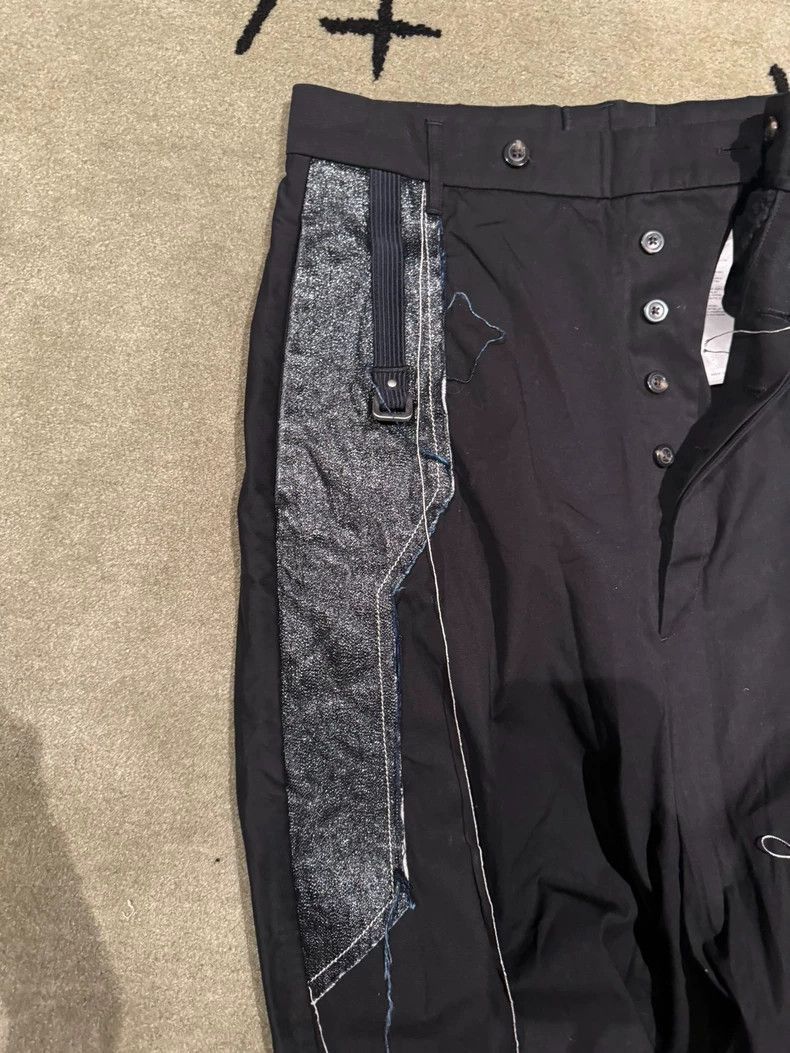 Rick Owens Rick Owens Fringed wax pants- Size US 34 / EU 50 - 3 Thumbnail