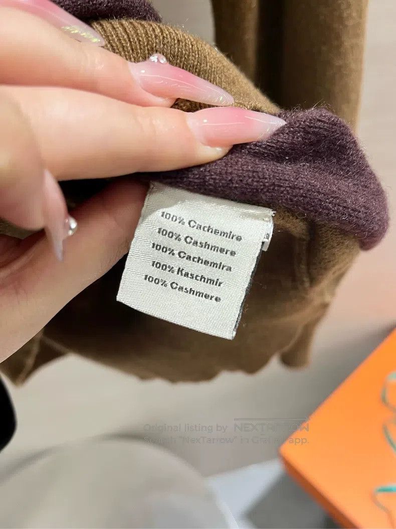 Hermes Hermes 21 Autumn/Winter orange sweater Size US L / EU 52-54 / 3 - 7 Thumbnail