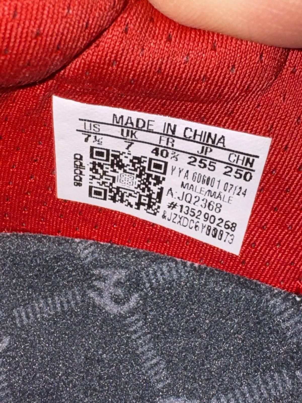 Adidas Size 7.5 - Patrick Mahomes x adidas UltraBoost 5X Texas Tech Size US 7.5 / EU 40-41 - 7 Thumbnail