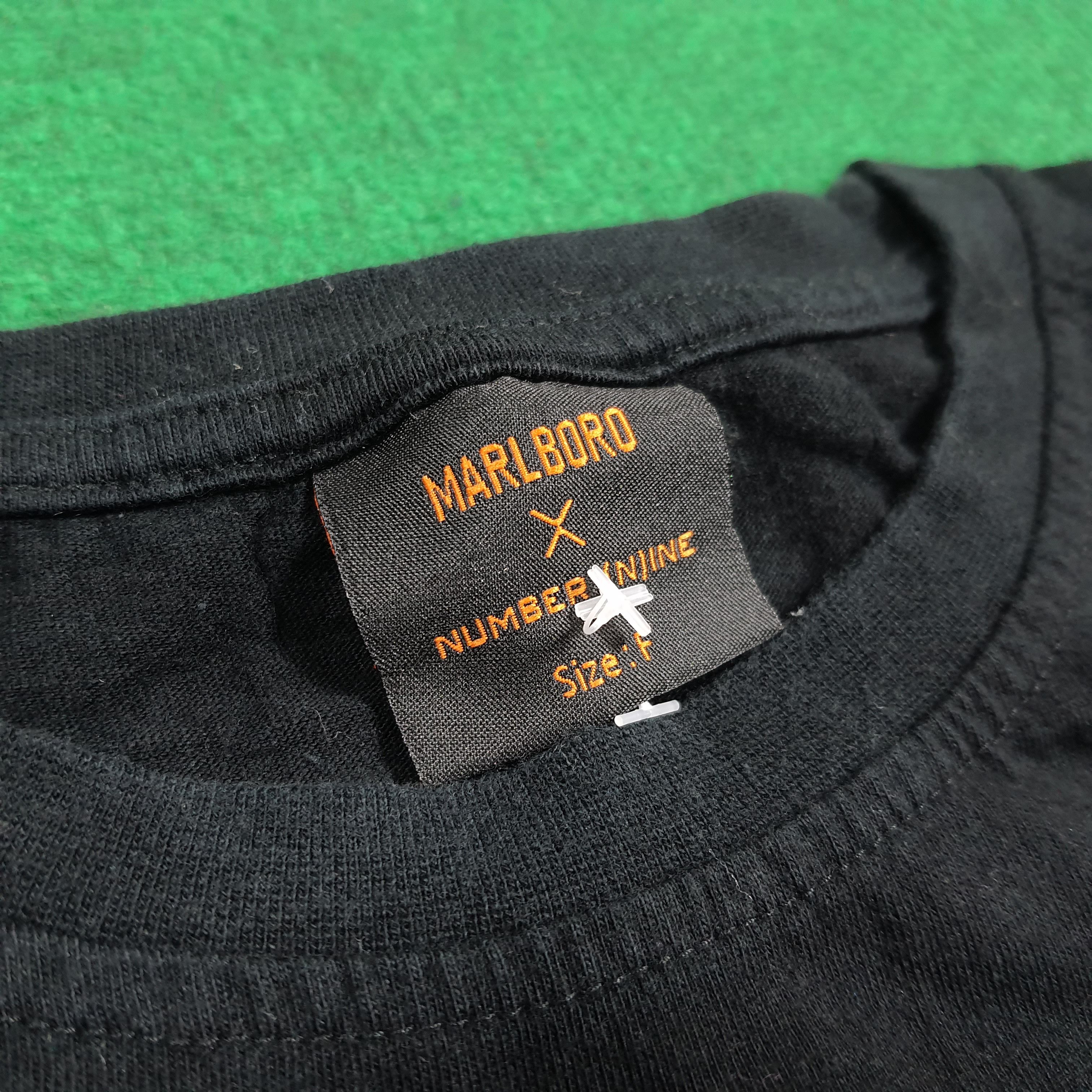 Number (N)ine Vintage Marlboro x Number Nine Custom Logo Tshirt C285N16 Size US M / EU 48-50 / 2 - 5 Thumbnail