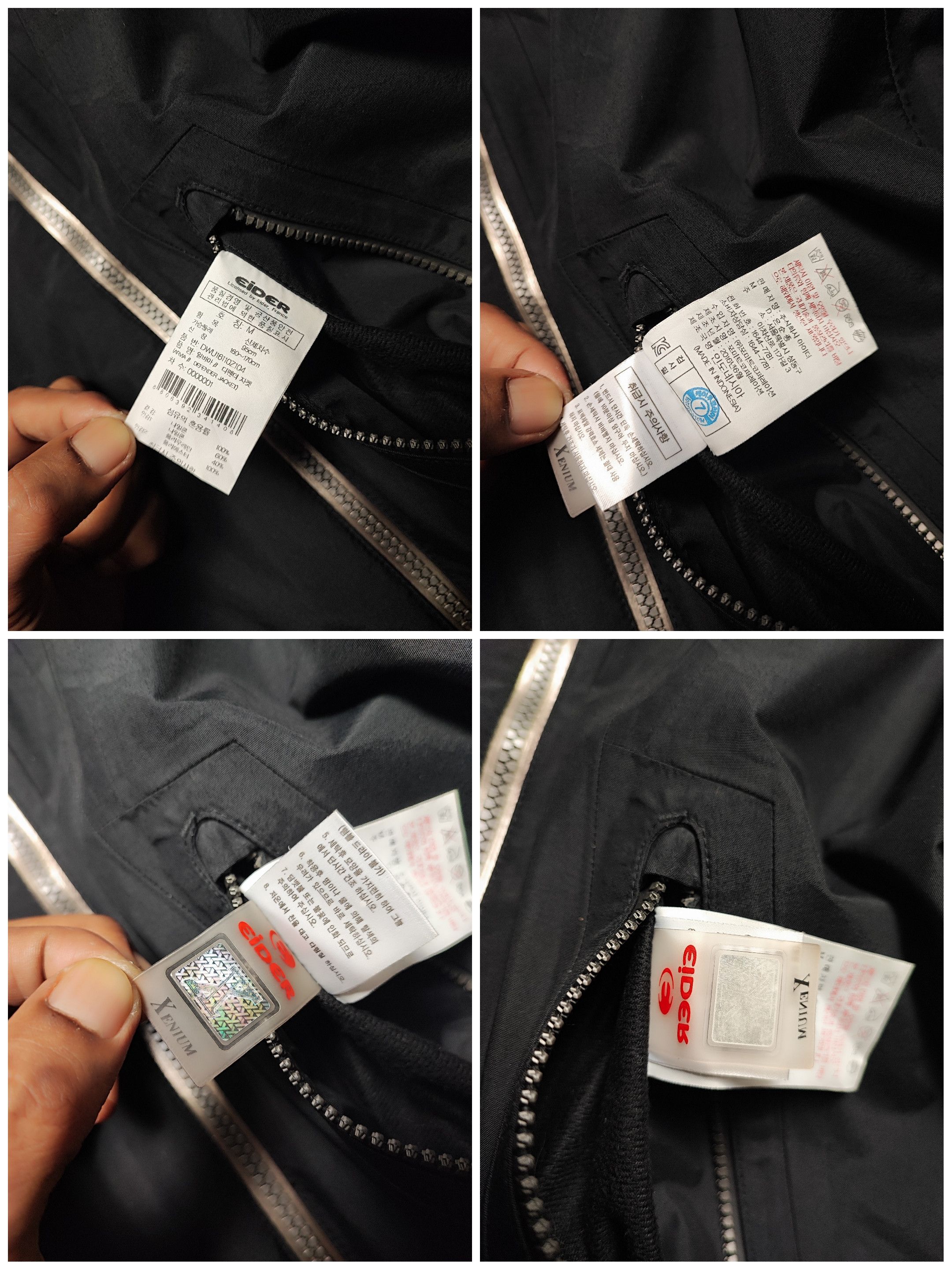 Japanese Brand Hiking Jacket Eider Xenium Waterproof Size US M / EU 48-50 / 2 - 14 Thumbnail