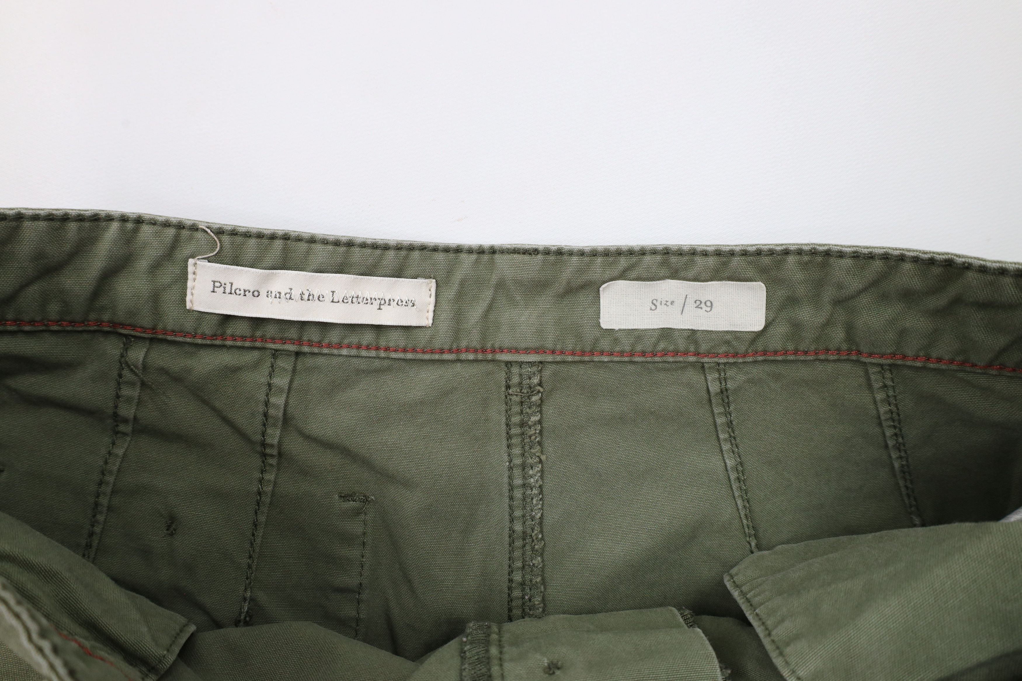 Anthropologie × Vintage Anthropologie Pilcro and the Letterpress Wide Leg Capris Size 29" - 6 Thumbnail