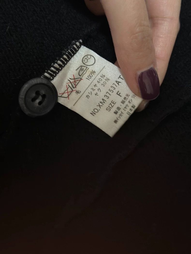 Issey Miyake issey miyake Black wool cardigan 2505-Nextarrow Size S / US 4 / IT 40 - 8 Thumbnail