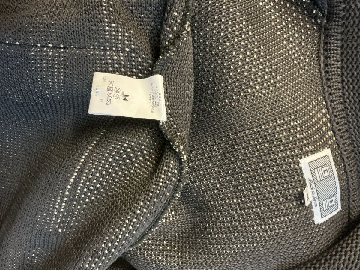 Cav Empt Cav Empt Men’s Grid Loose Knit Cardigan Charcoal Size US S / EU 44-46 / 1 - 4 Thumbnail