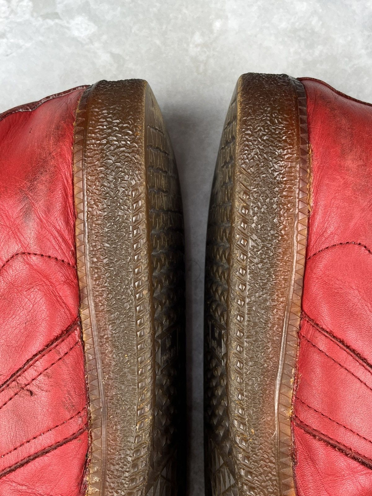 Maison Margiela AW05 Maison Margiela Vintage Red Leather Replica Gats Size US 9.5 / EU 42-43 - 9 Thumbnail
