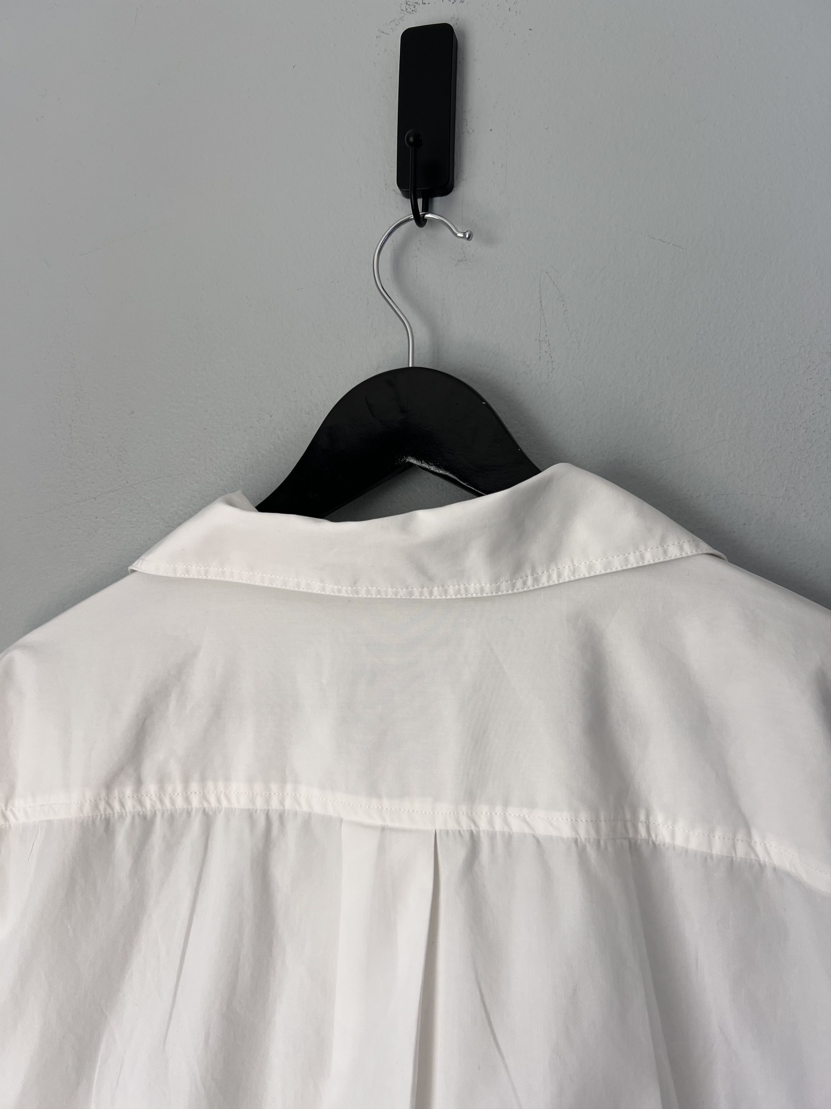 Our Legacy Our Legacy Dense Poplin Funnel Shirt in White Size US L / EU 52-54 / 3 - 6 Thumbnail