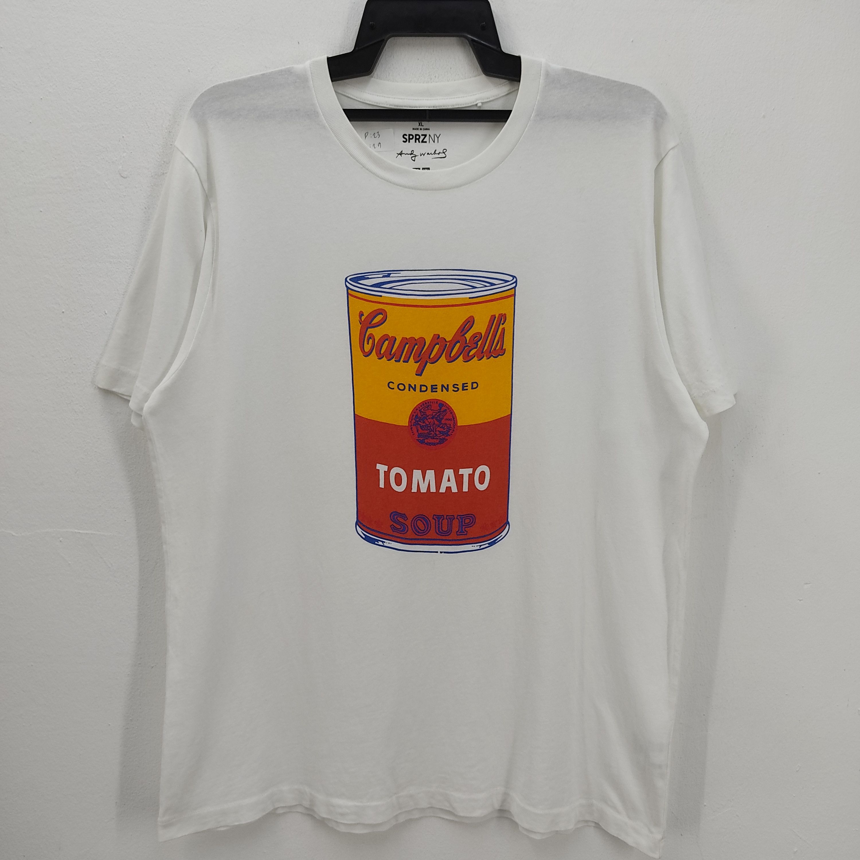 Andy Warhol Uniqlo X Andy Warhol Campbell's Soup T-Shirt Size US XL / EU 56 / 4 - 1 Thumbnail