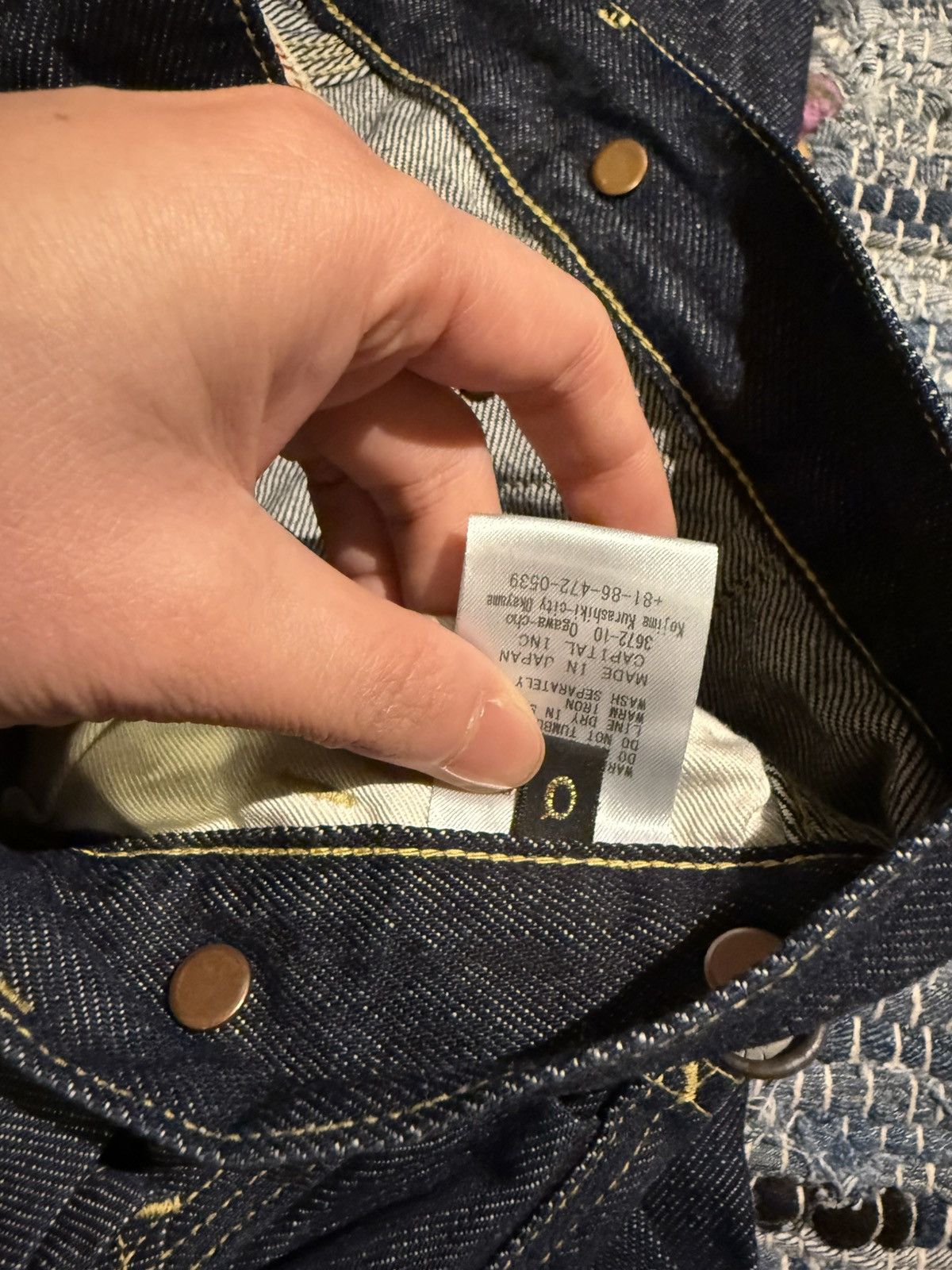 Kapital Kapital Lumber Denim Pants - 26 x30 Size US 26 / EU 42 - 6 Thumbnail