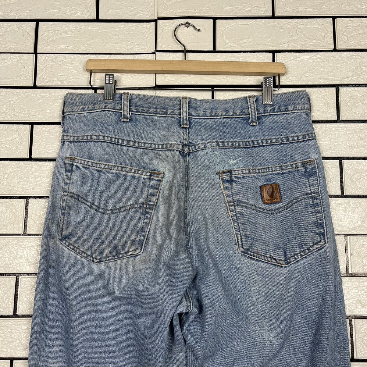 Carhartt Vintage Carhartt Workers Denim Jeans Size US 32 / EU 48 - 8 Thumbnail