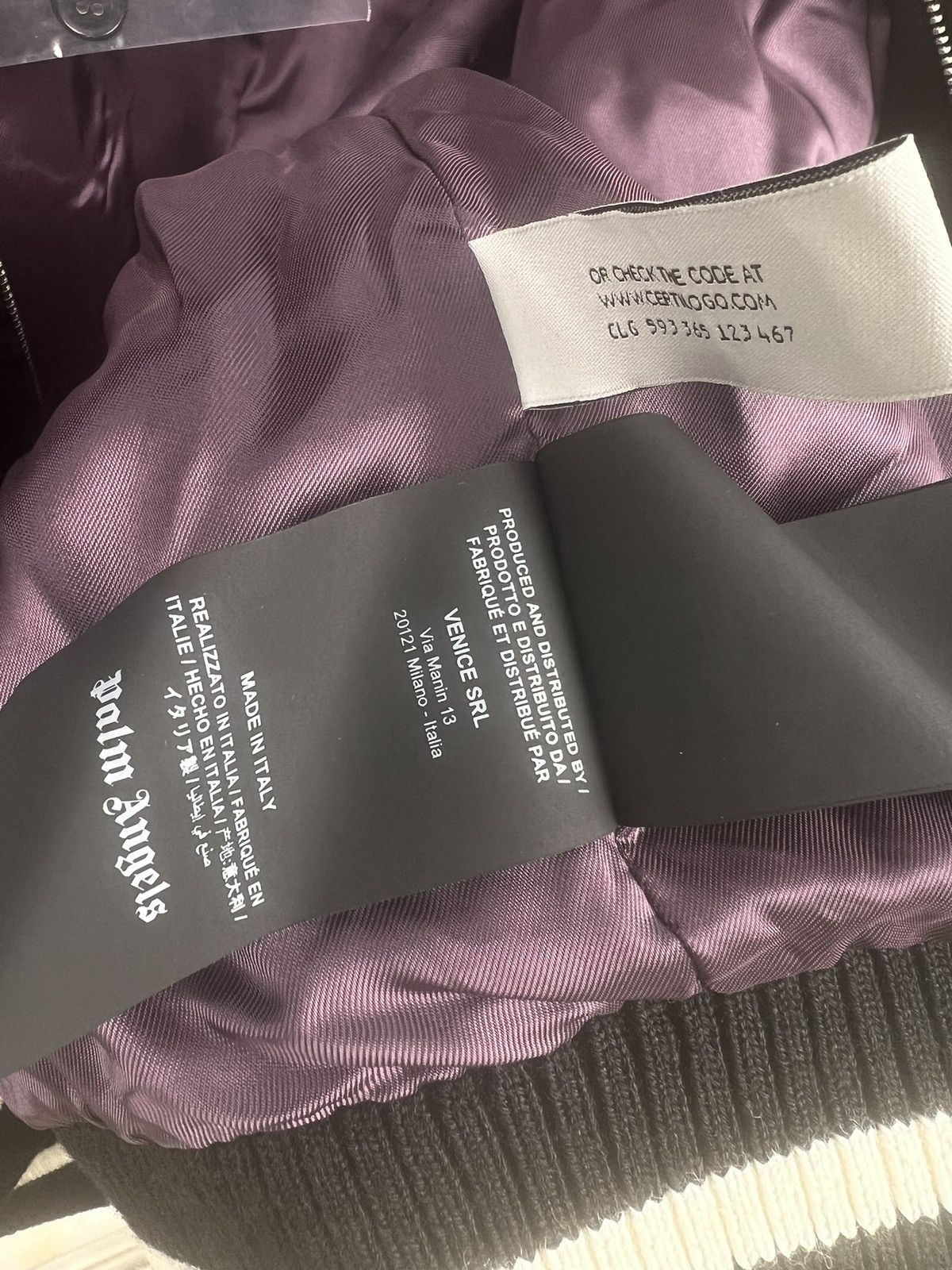 Palm Angels Plam angles bomber M Size US M / EU 48-50 / 2 - 16 Thumbnail