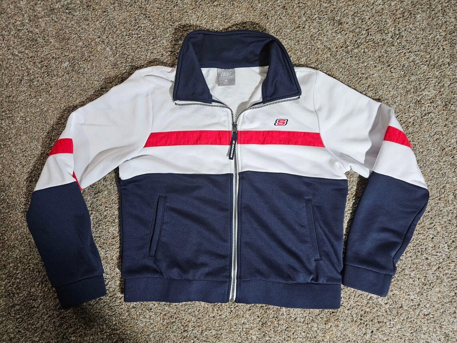 SKECHERS Skechers preppy track jacket Unisex Kids Medium Size ONE SIZE - 1 Thumbnail
