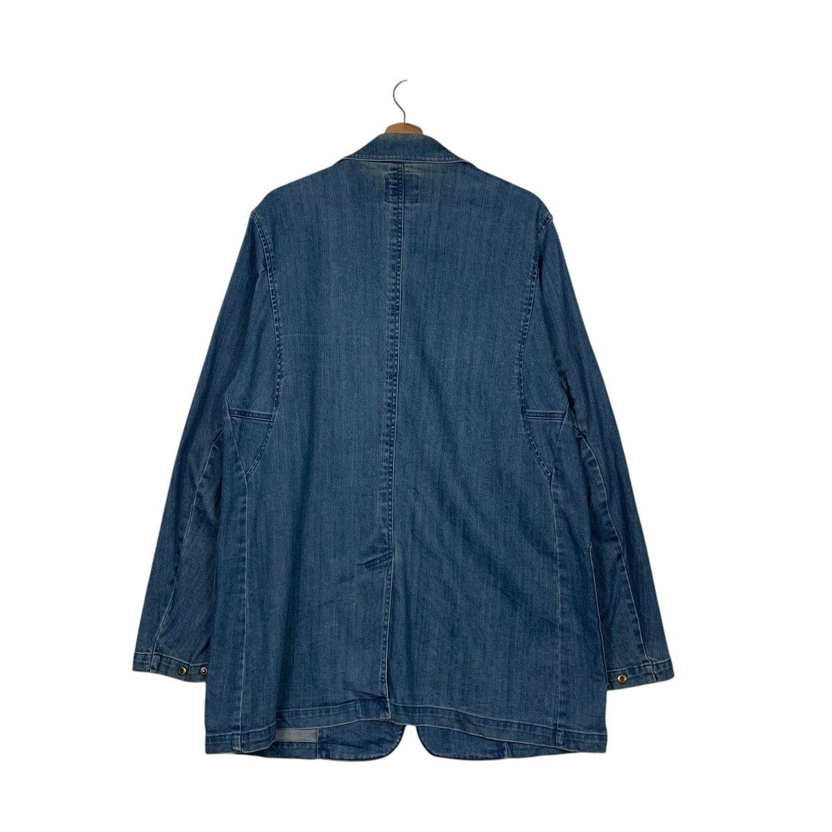 Gramicci GRAMICCI Embroidery Small Logo Work Denim Jacket #2145-C95 Size US XL / EU 56 / 4 - 7 Thumbnail