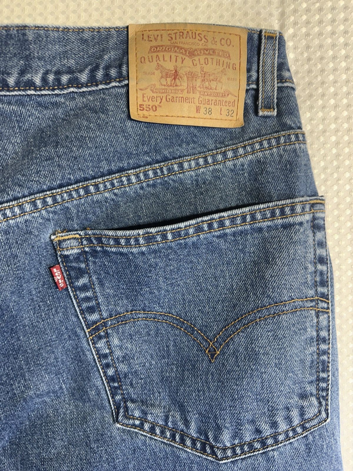 Levi's Levi’s 550 Relaxed 38/32 jeans Size US 38 / EU 54 - 7 Thumbnail