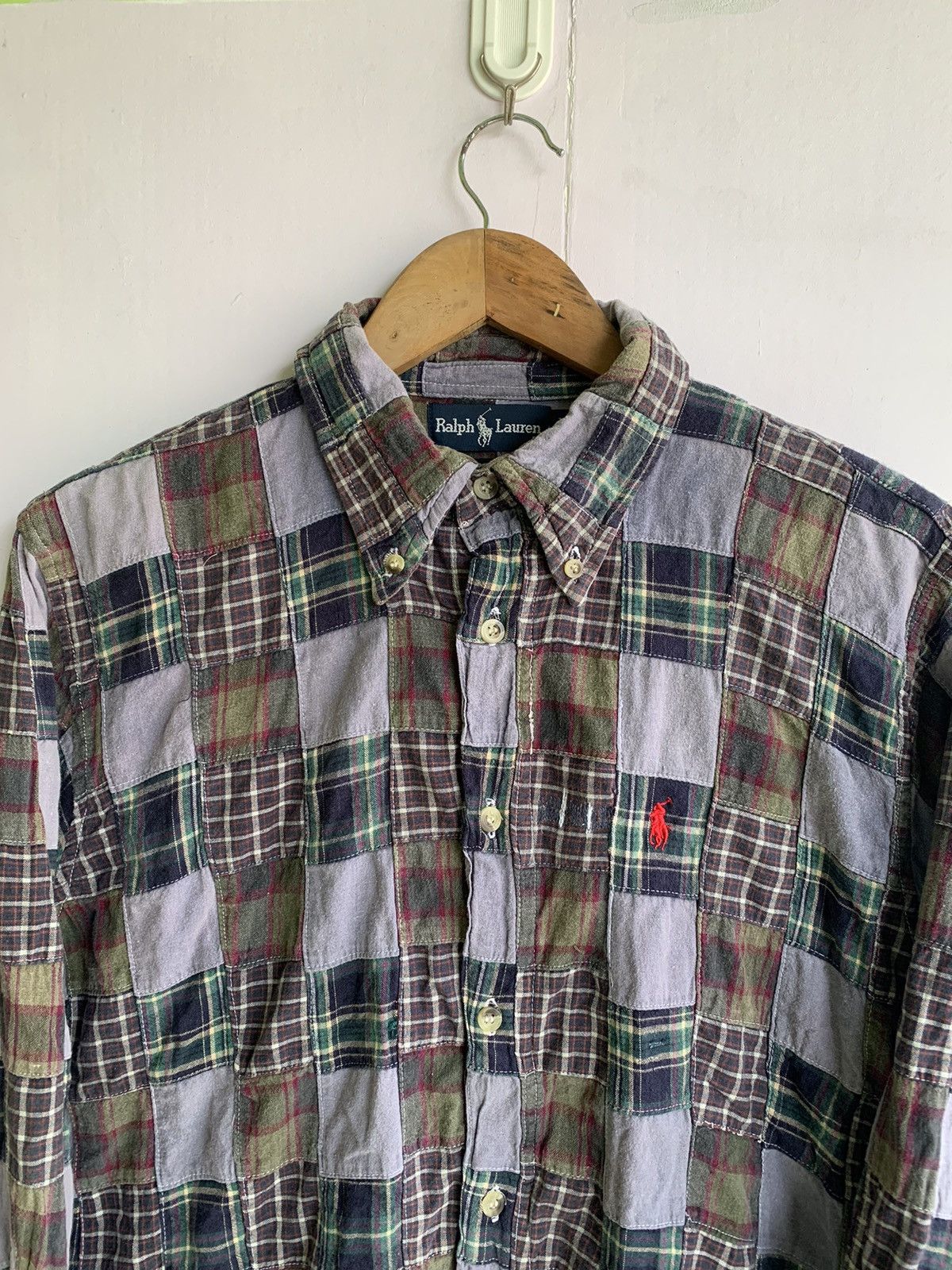 Ralph Lauren 💥Vintage Polo Ralph Lauren Patchwork Size US L / EU 52-54 / 3 - 3 Thumbnail