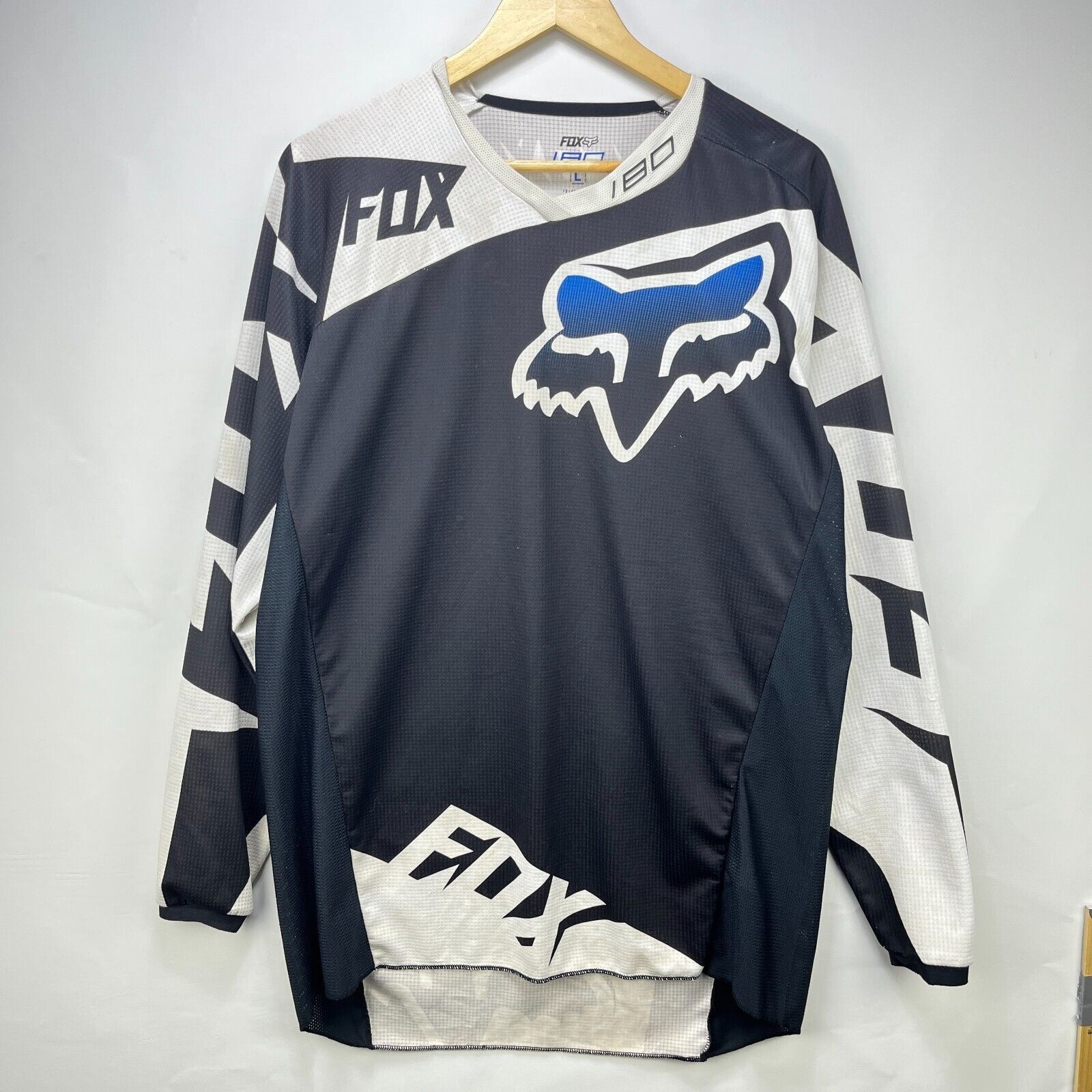 Fox Racing × Vintage Vintage Y2K Fox Racing Motorsport Long Sleeve Jersey Large Size US L / EU 52-54 / 3 - 1 Thumbnail