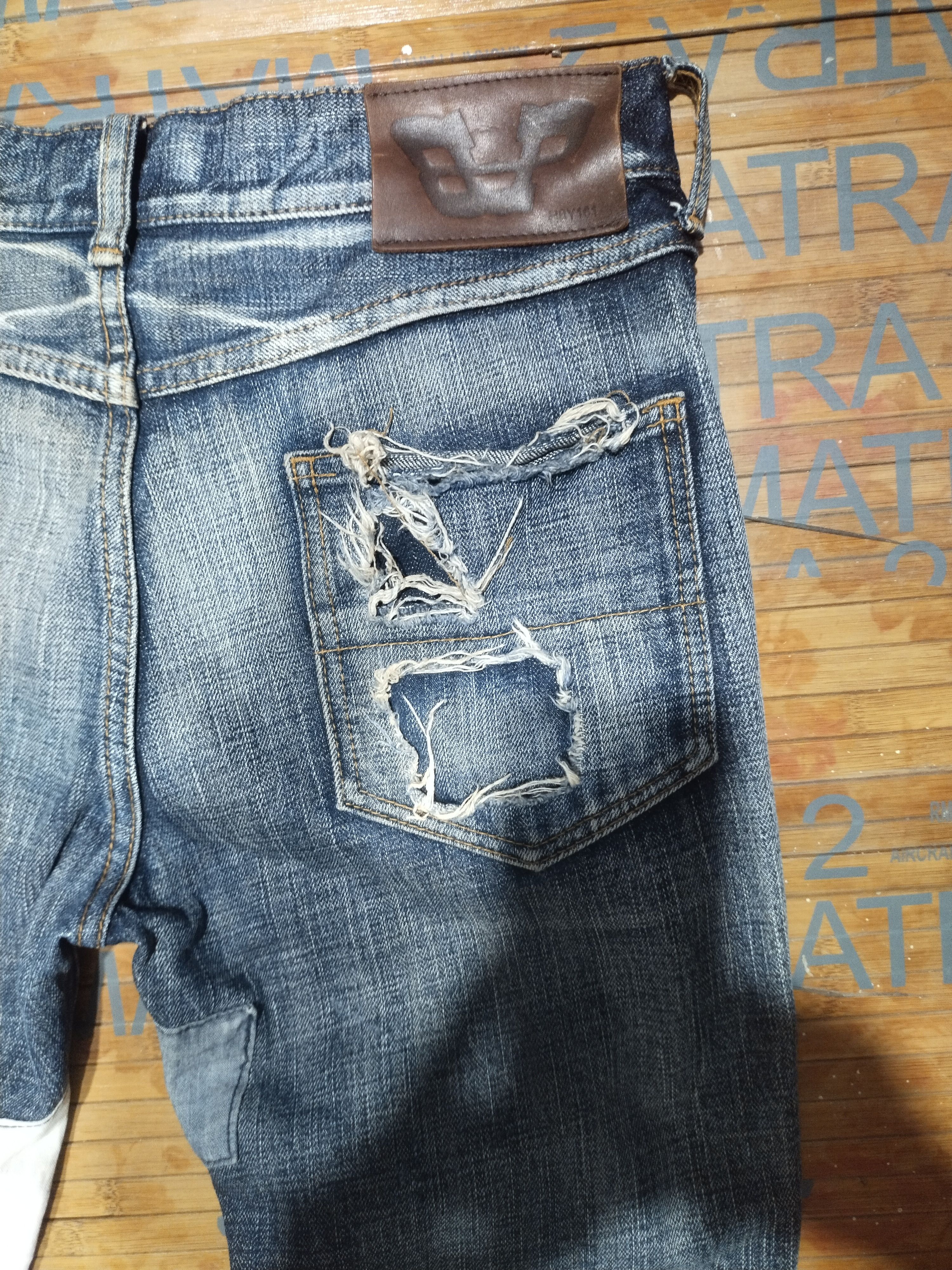 Japanese Brand × Vintage Jeans Bonds And Pesce /American Vintage Since 1922 Size US 30 / EU 46 - 9 Thumbnail