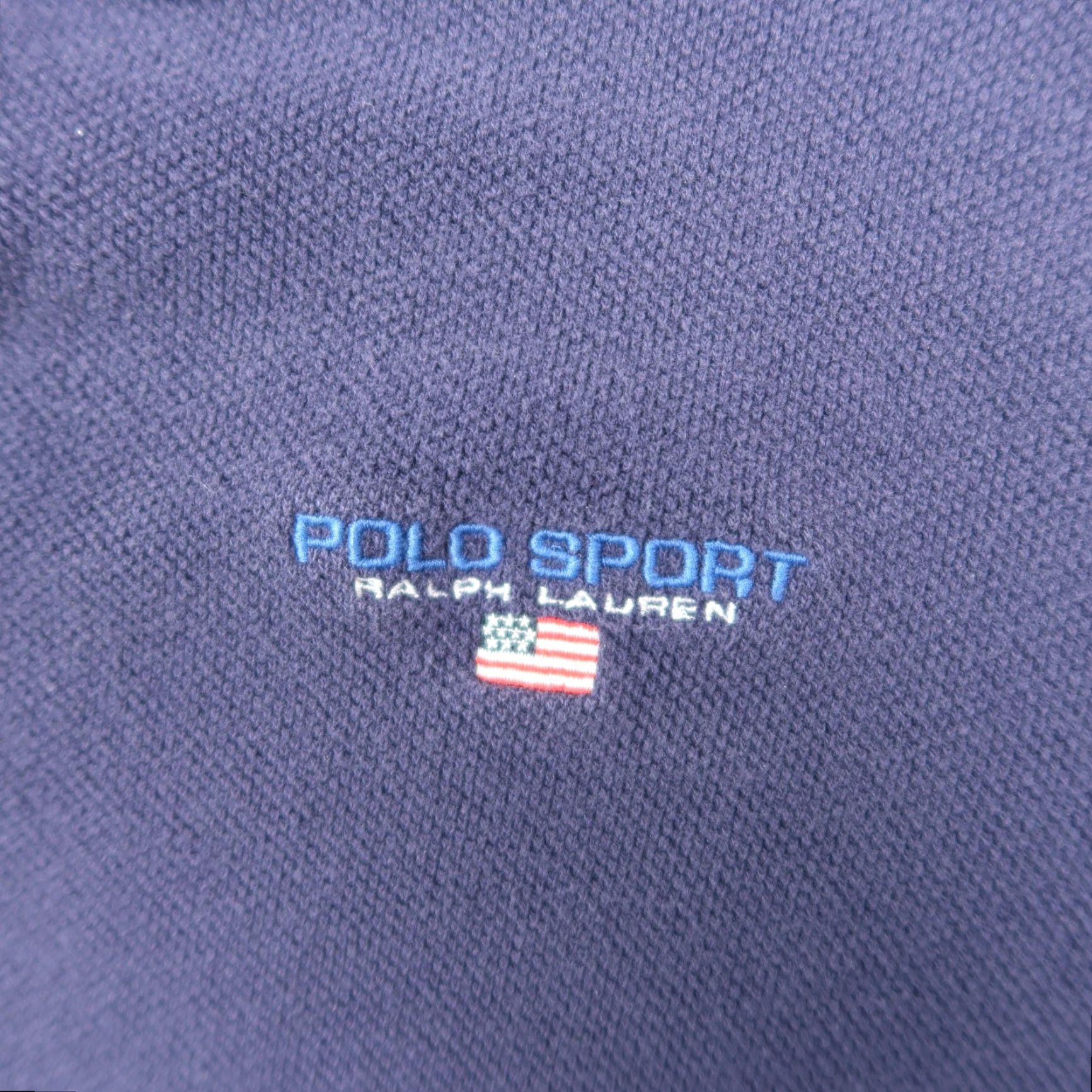 Vintage VINTAGE Polo Sport Ralph Lauren Polo Shirt XL Embroidered Logo Blue Polo Shirt Mens XL Blue Embroidered Logo 90s Retro Sport Size US XL / EU 56 / 4 - 4 Thumbnail