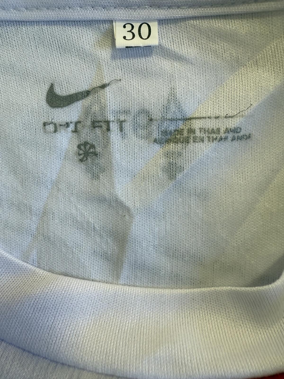Nike Nike Liverpool FC Men's Soccer Jersey White Size 30 Size US M / EU 48-50 / 2 - 3 Thumbnail