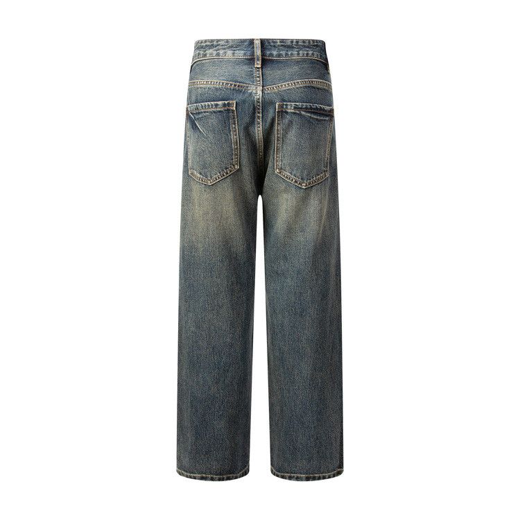 Japanese Brand × Jean Washed distressed vintage gradient jeans Size US 32 / EU 48 - 2 Thumbnail