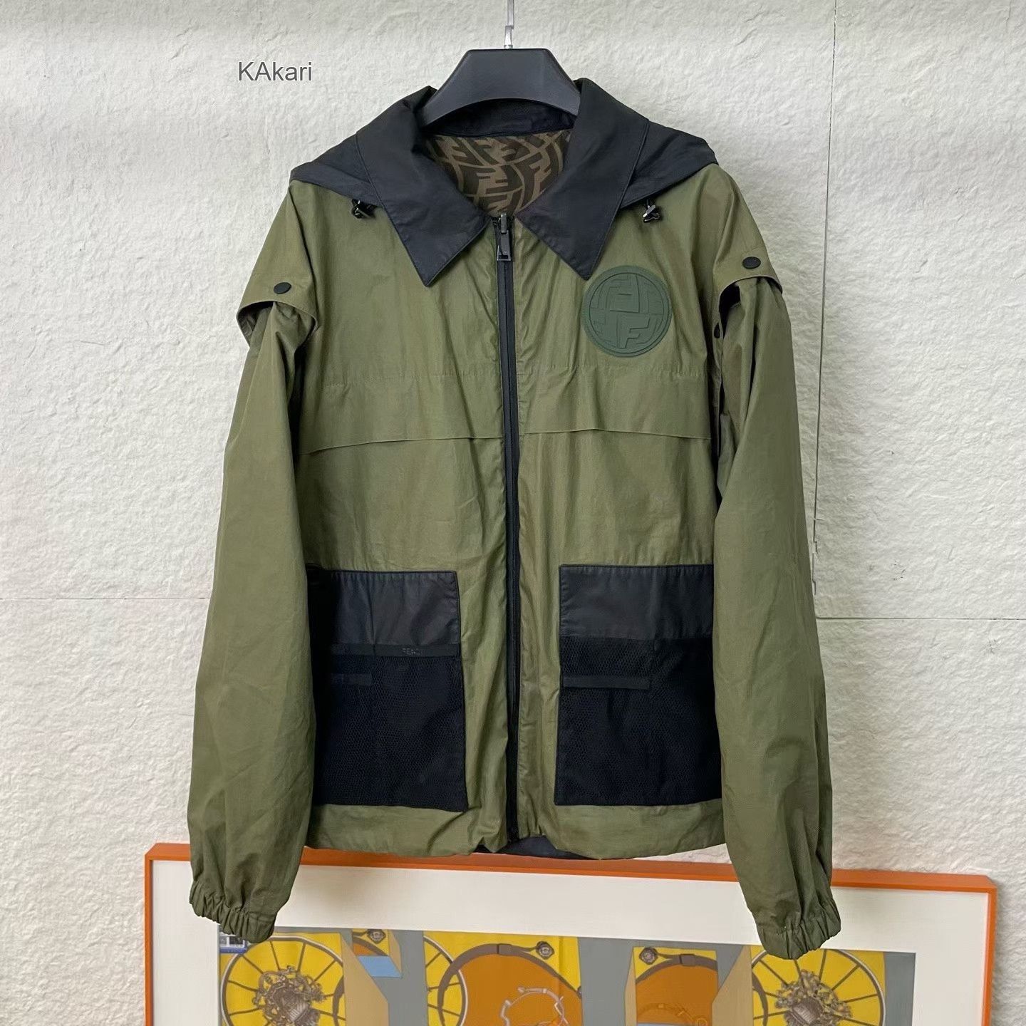 Fendi Fendi All-Over Monogram Reversible Jacket Size US L / EU 52-54 / 3 - 3 Thumbnail