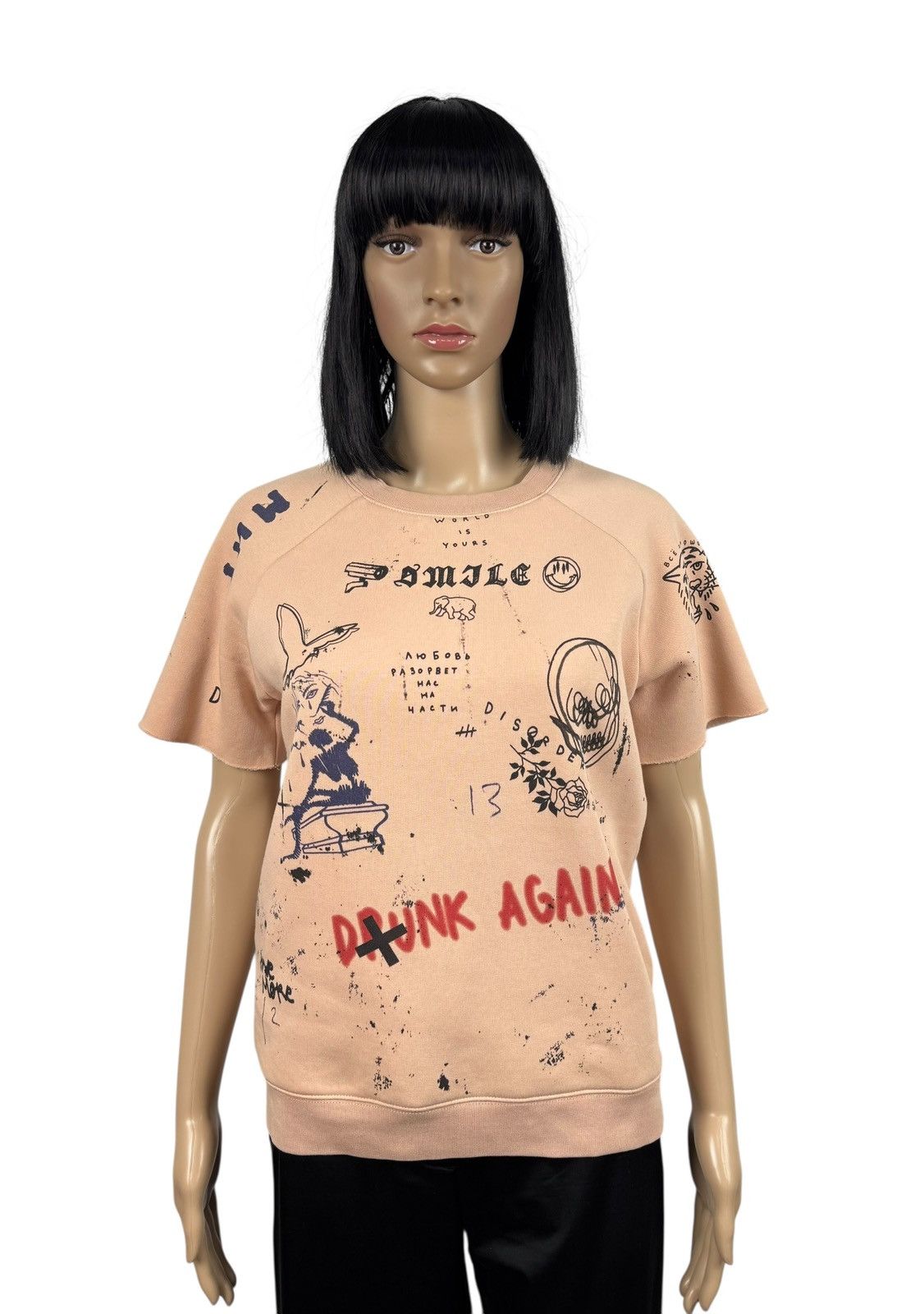Other Tattosweaters Ttswtrs Printed Sweat T-Shirt Cotton size XS Size XS / US 0-2 / IT 36-38 - 1 Thumbnail