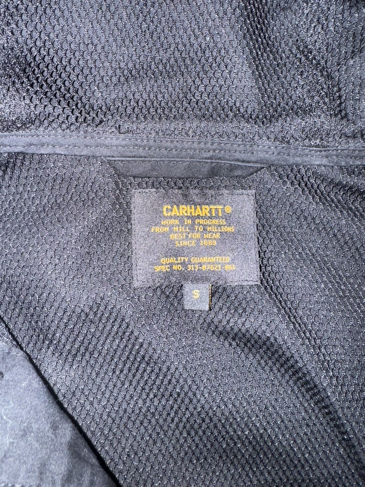 Carhartt Carhartt WIP Milton black anorak pullover 3/4 Size US S / EU 44-46 / 1 - 7 Thumbnail