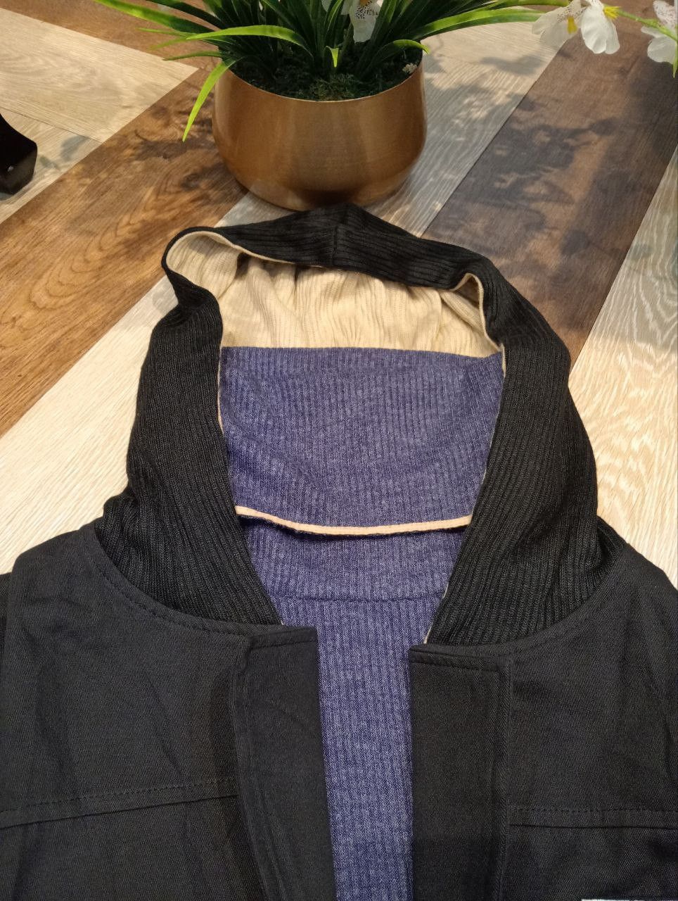 Japanese Brand JAPANESE IRO+IRO OVERSIZED SAFETY PIN TURTLE NECK JACKET Size US L / EU 52-54 / 3 - 5 Thumbnail